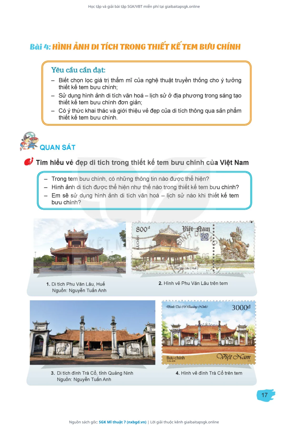 Trang 18 sách giáo khoa SGK Mĩ thuật 7 thu nhỏ