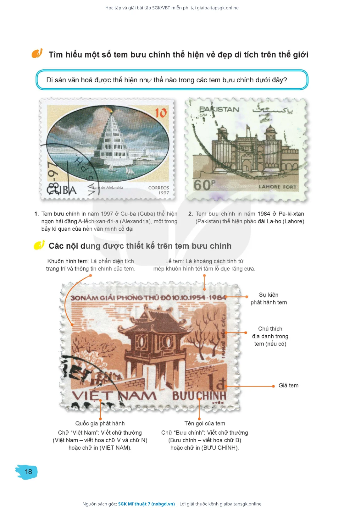 Trang 19 sách giáo khoa SGK Mĩ thuật 7 thu nhỏ