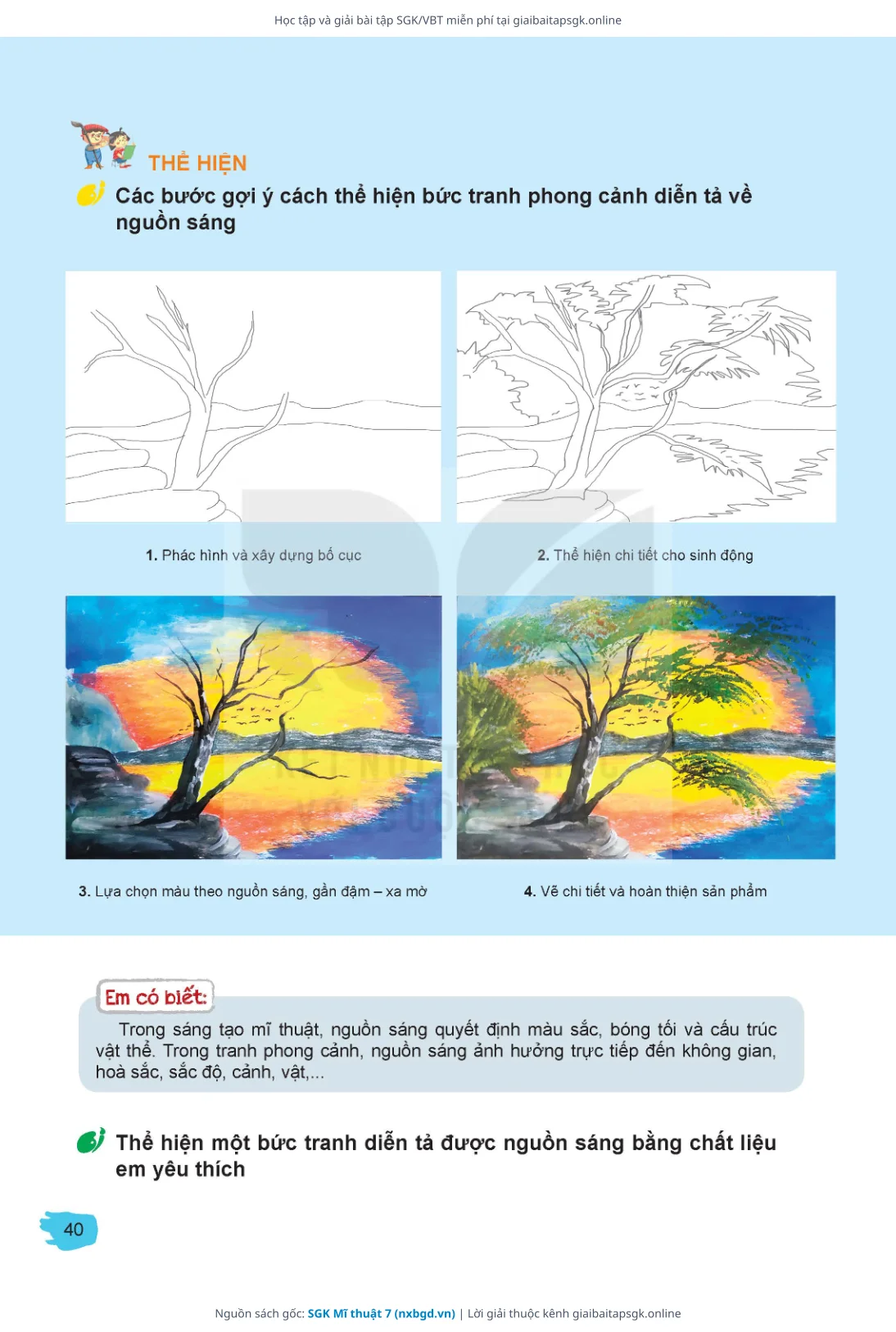 Trang 41 sách giáo khoa SGK Mĩ thuật 7 thu nhỏ