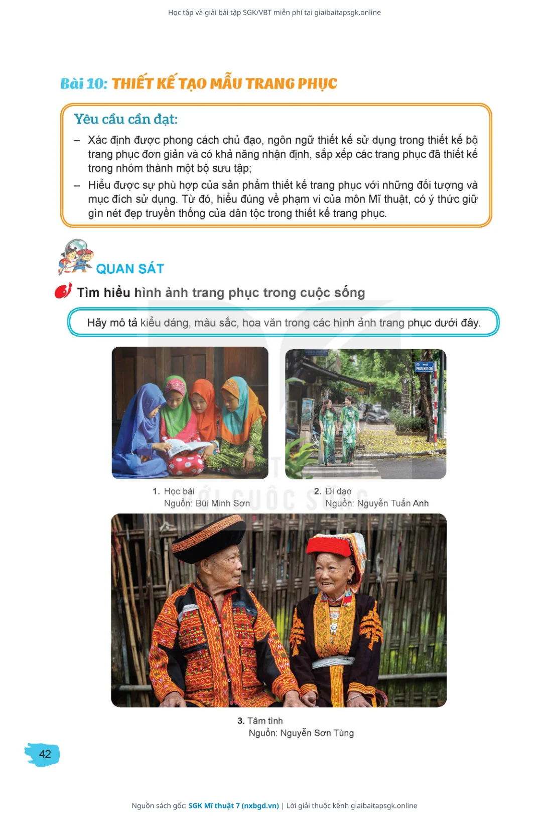 Trang 43 sách giáo khoa SGK Mĩ thuật 7 thu nhỏ