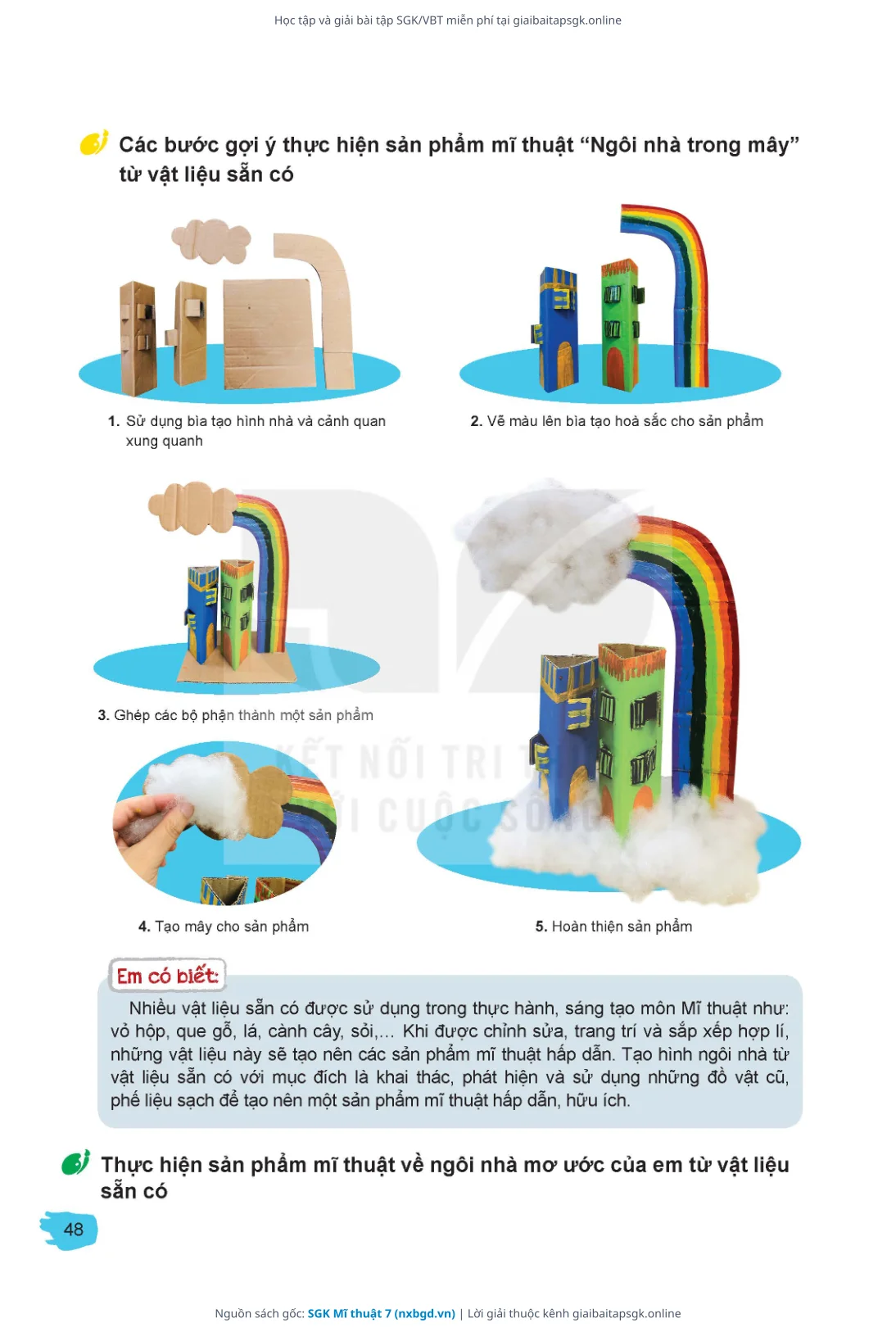 Trang 49 sách giáo khoa SGK Mĩ thuật 7 thu nhỏ