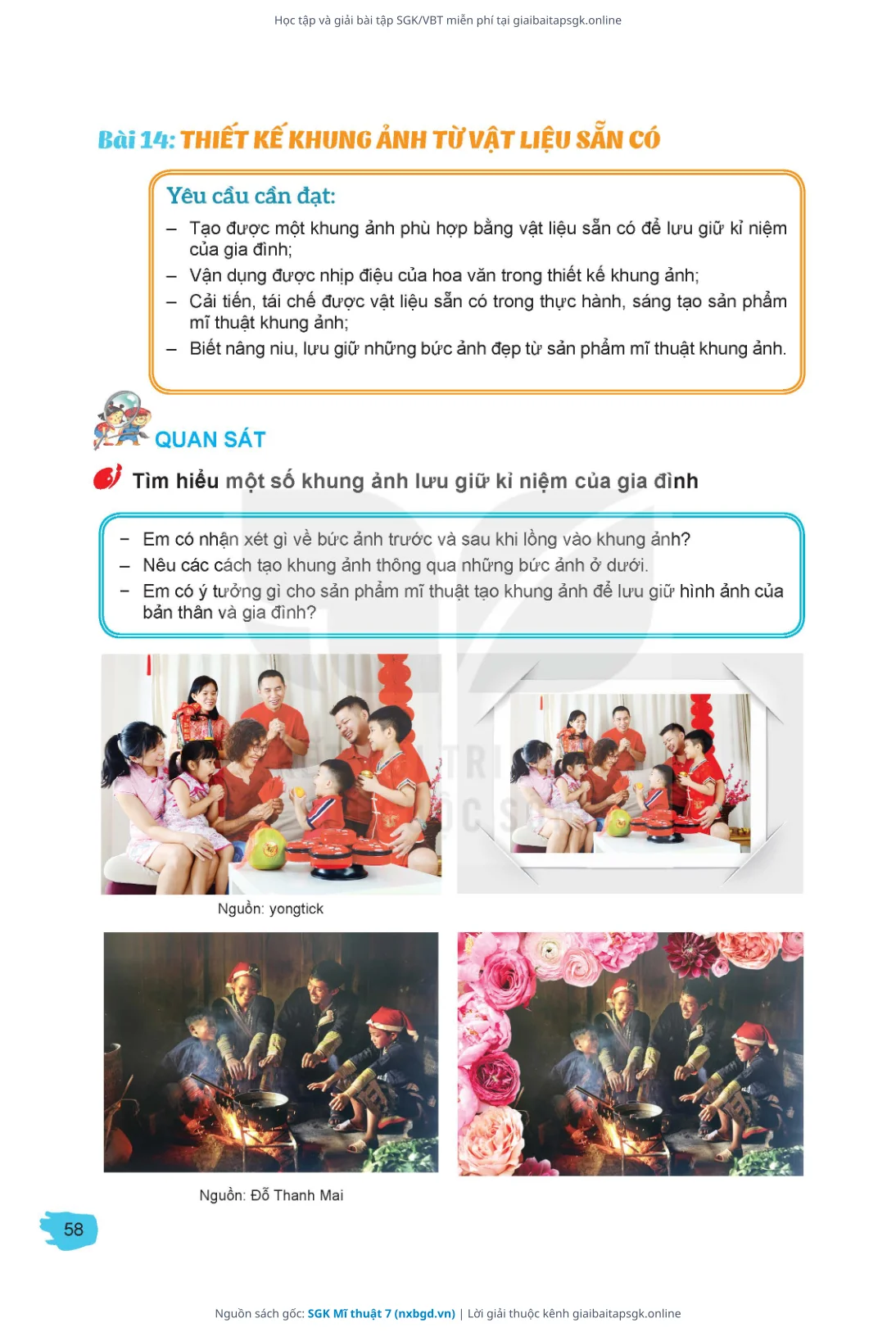 Trang 59 sách giáo khoa SGK Mĩ thuật 7 thu nhỏ