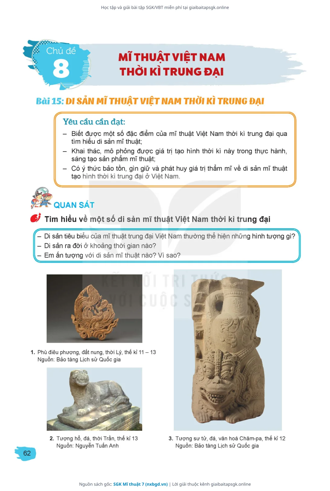 Trang 63 sách giáo khoa SGK Mĩ thuật 7 thu nhỏ