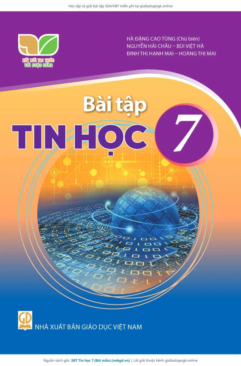 Bìa môn Tin học