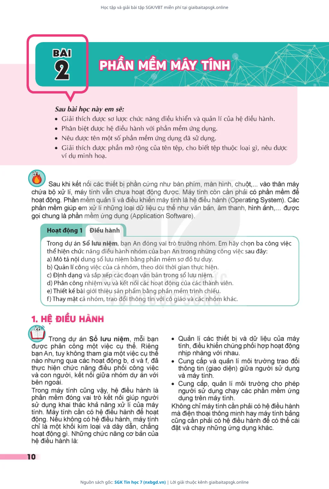 Trang 11 sách giáo khoa SGK Tin học 7 thu nhỏ