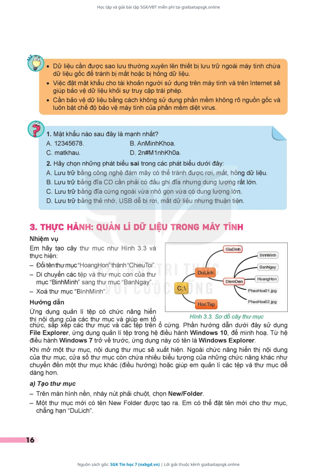 Trang 17 sách giáo khoa SGK Tin học 7 thu nhỏ