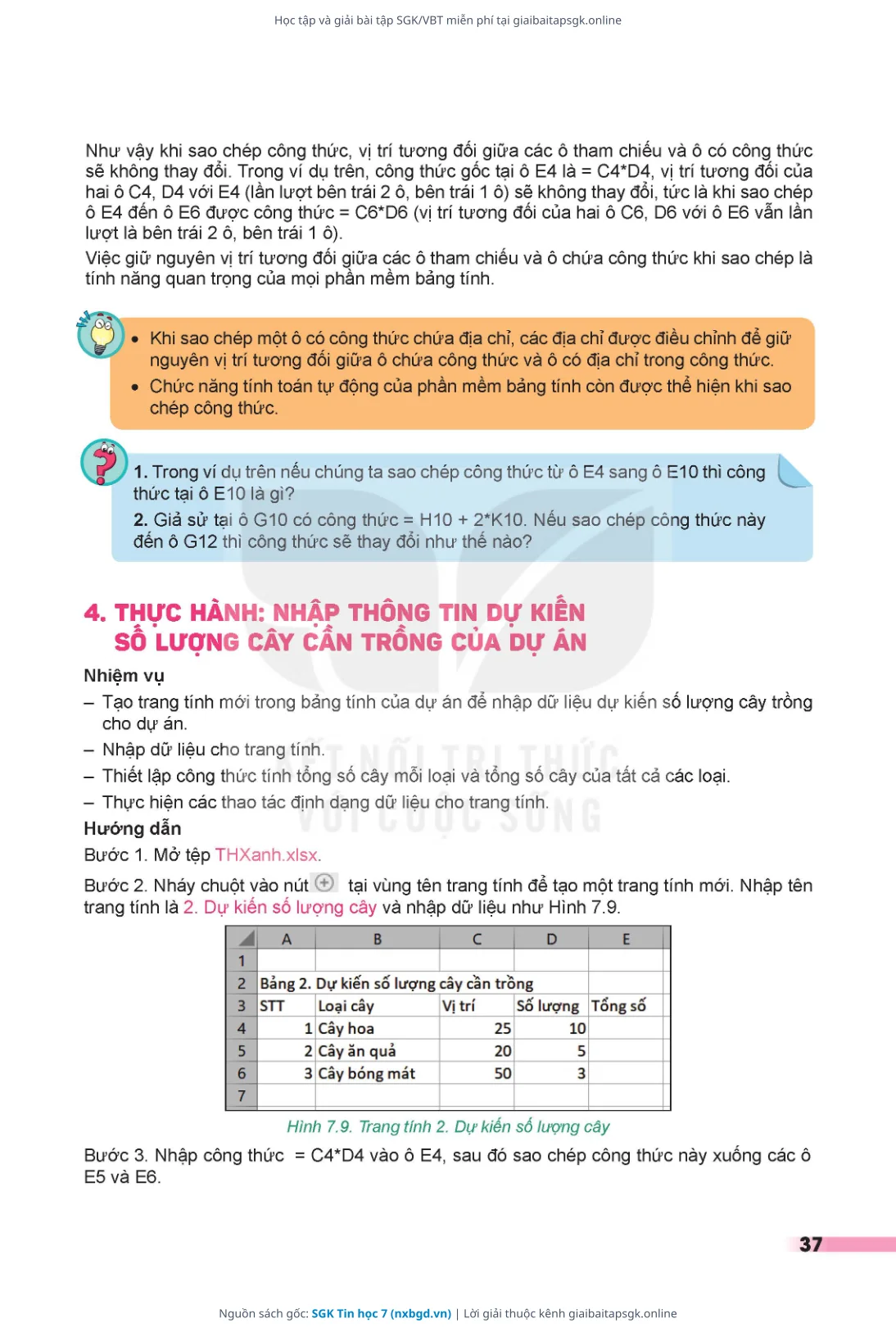 Trang 38 sách giáo khoa SGK Tin học 7 thu nhỏ