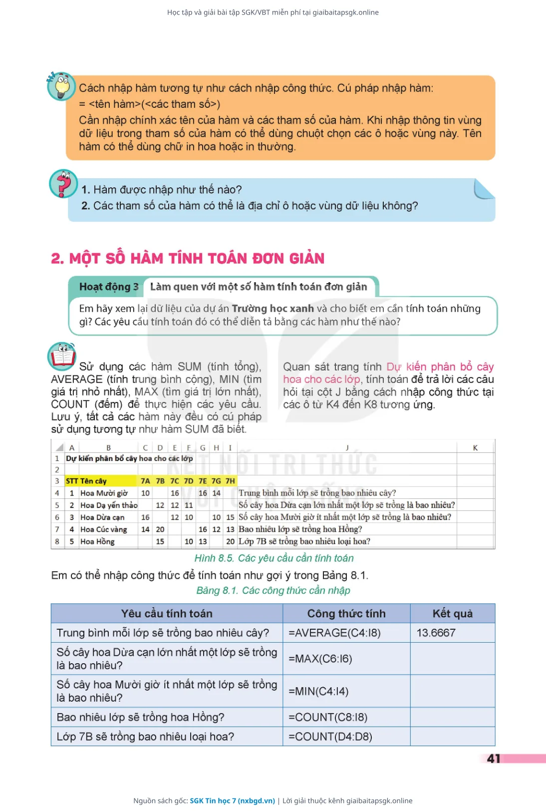 Trang 42 sách giáo khoa SGK Tin học 7 thu nhỏ