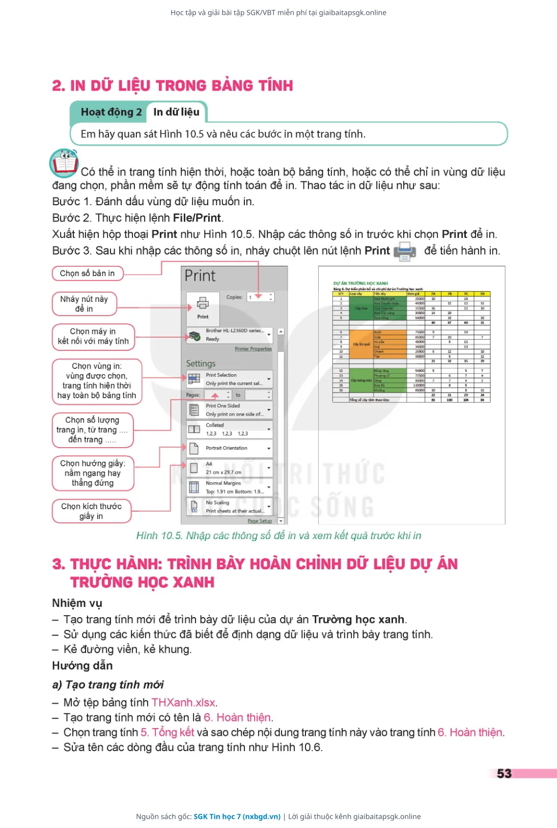 Trang 54 sách giáo khoa SGK Tin học 7 thu nhỏ