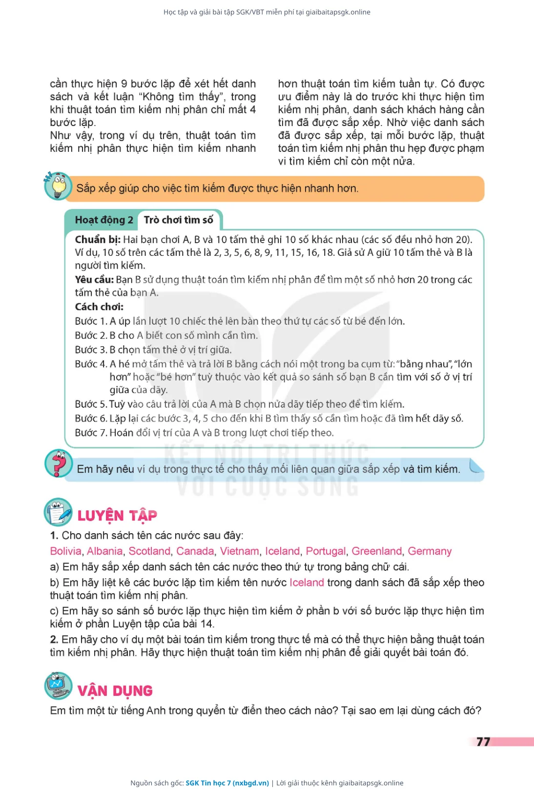 Trang 78 sách giáo khoa SGK Tin học 7 thu nhỏ