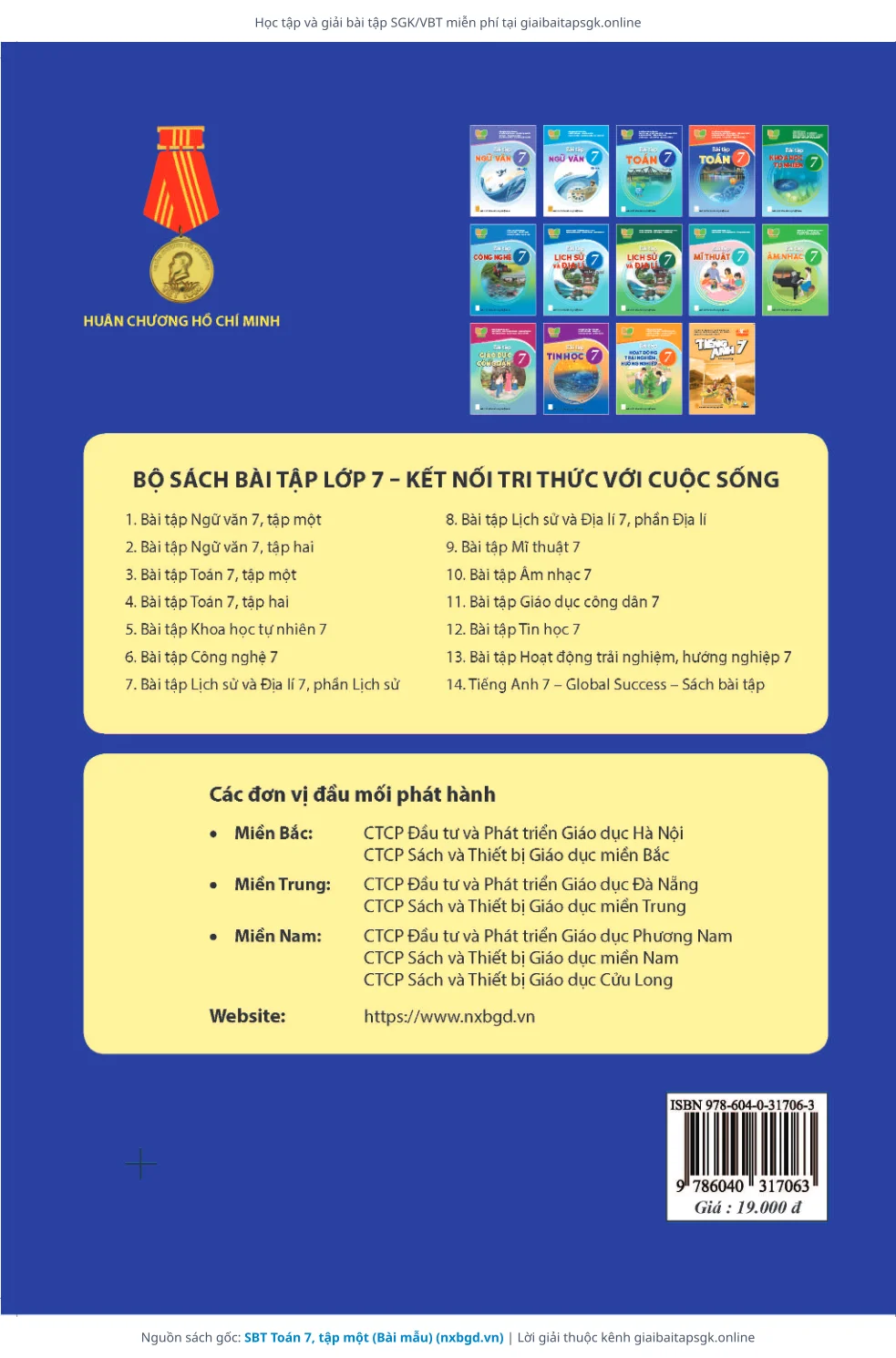 Trang 8 sách giáo khoa SBT Toán 7, tập một (Bài mẫu) thu nhỏ