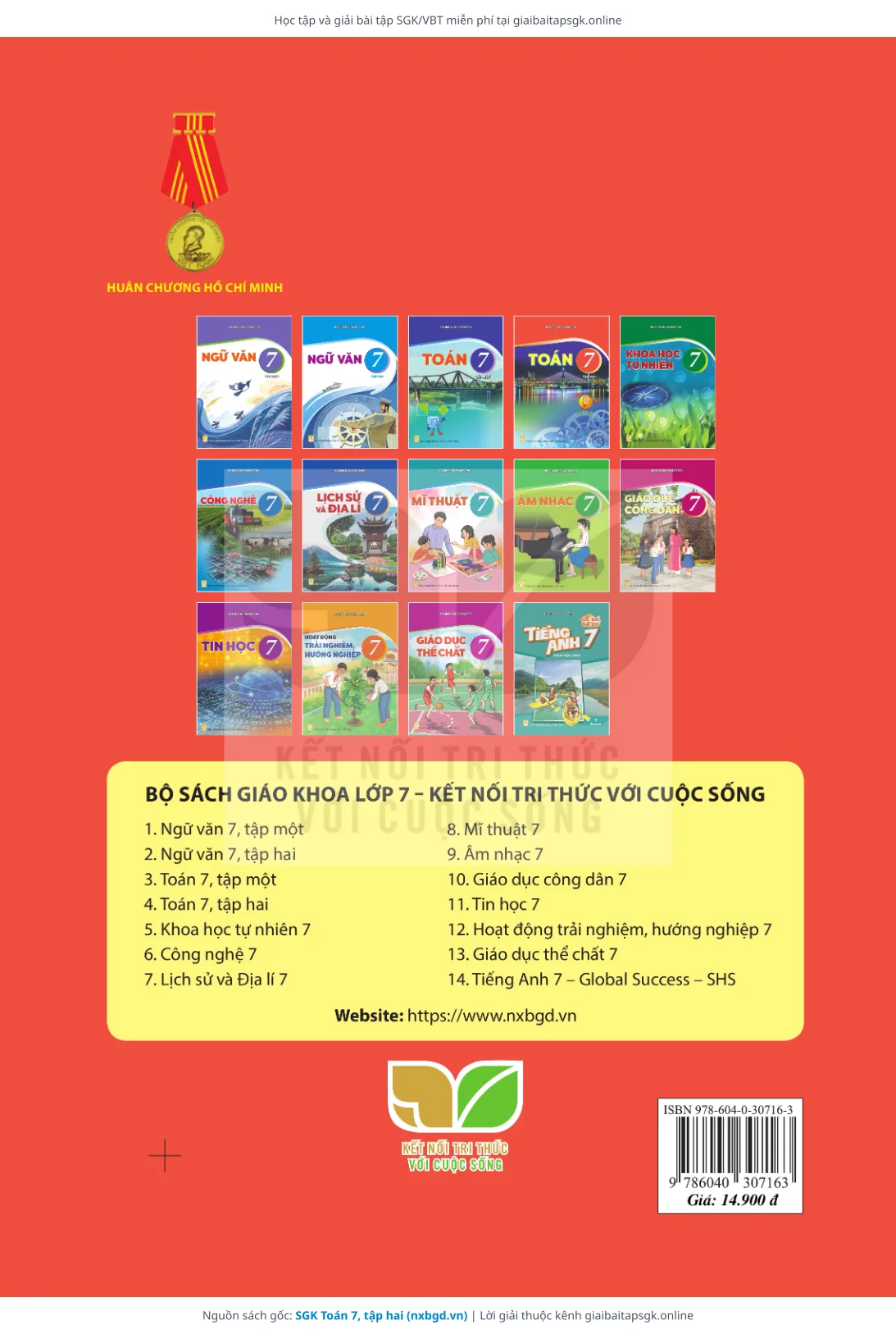 Trang 118 sách giáo khoa SGK Toán 7, tập hai thu nhỏ