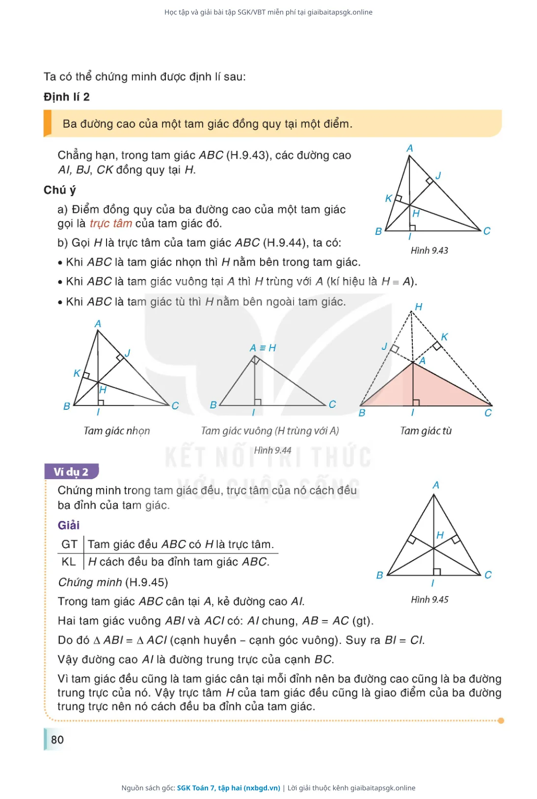 Trang 81 sách giáo khoa SGK Toán 7, tập hai thu nhỏ
