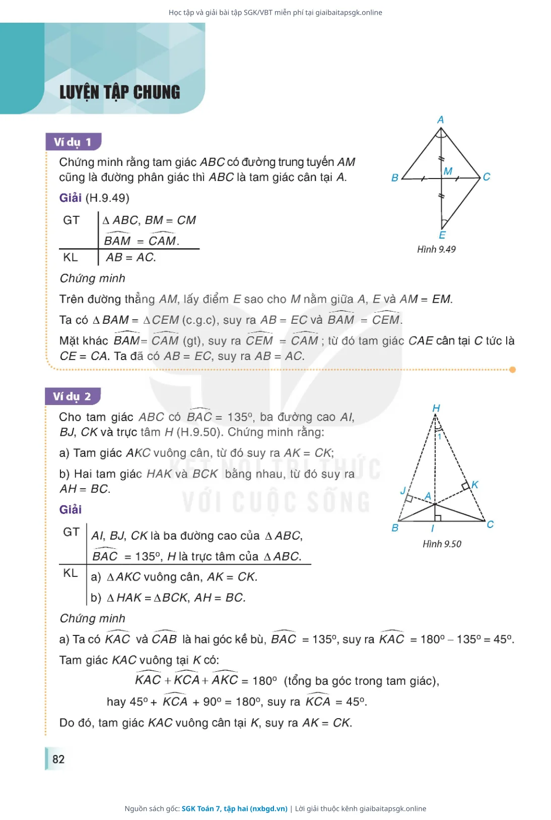 Trang 83 sách giáo khoa SGK Toán 7, tập hai thu nhỏ