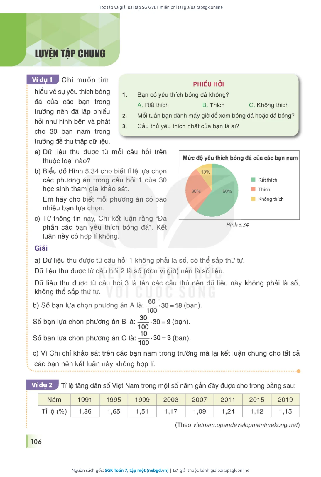 Trang 107 sách giáo khoa SGK Toán 7, tập một thu nhỏ