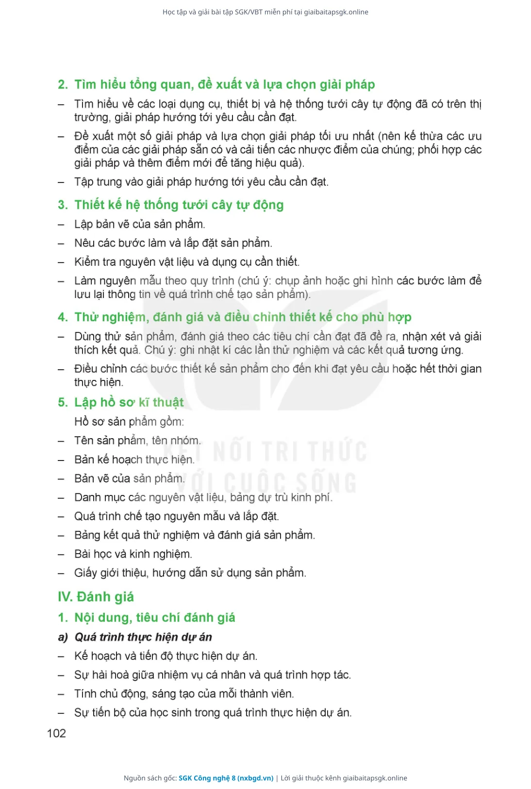 Trang 103 sách giáo khoa SGK Công nghệ 8 thu nhỏ