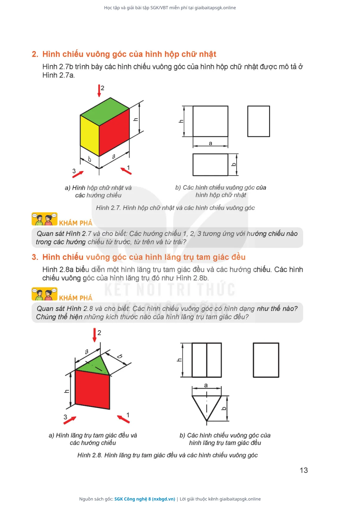 Trang 14 sách giáo khoa SGK Công nghệ 8 thu nhỏ