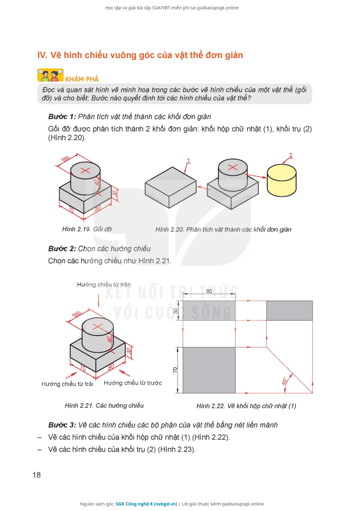 Trang 19 sách giáo khoa SGK Công nghệ 8 thu nhỏ