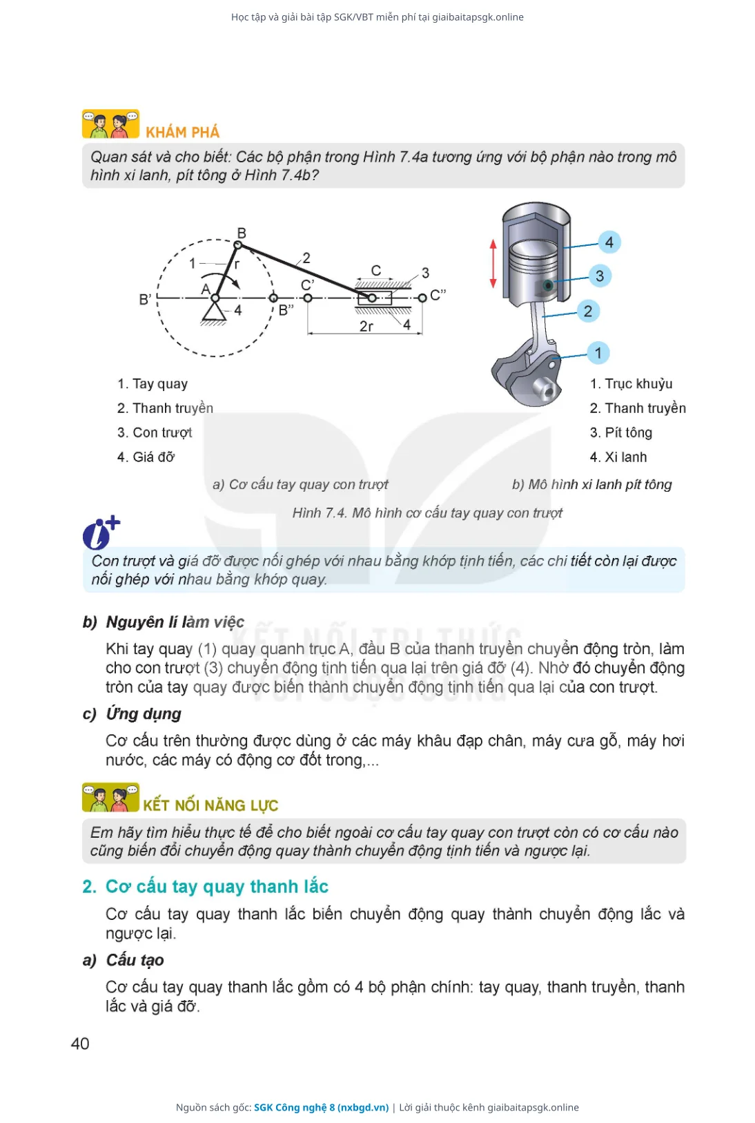 Trang 41 sách giáo khoa SGK Công nghệ 8 thu nhỏ