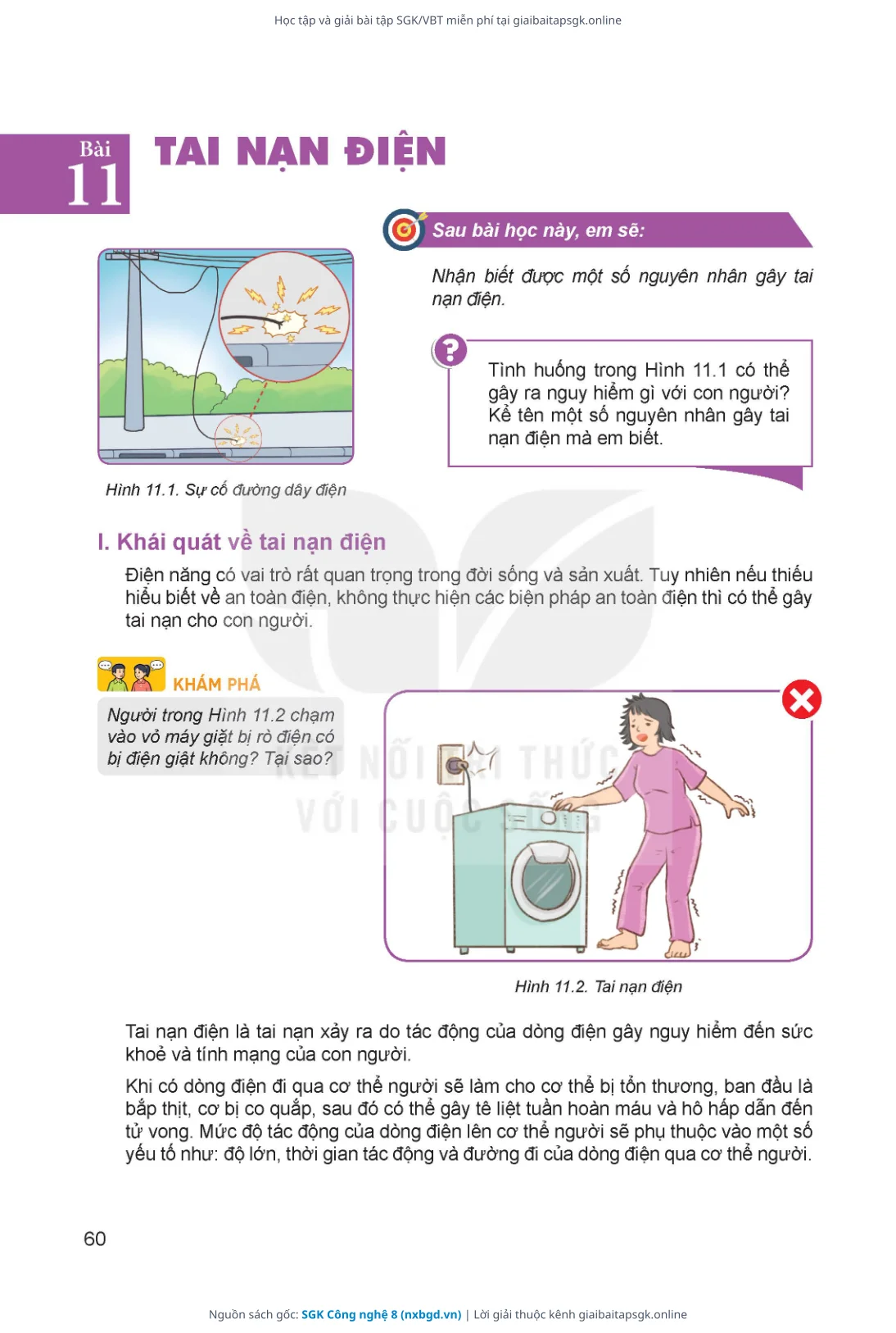 Trang 61 sách giáo khoa SGK Công nghệ 8 thu nhỏ