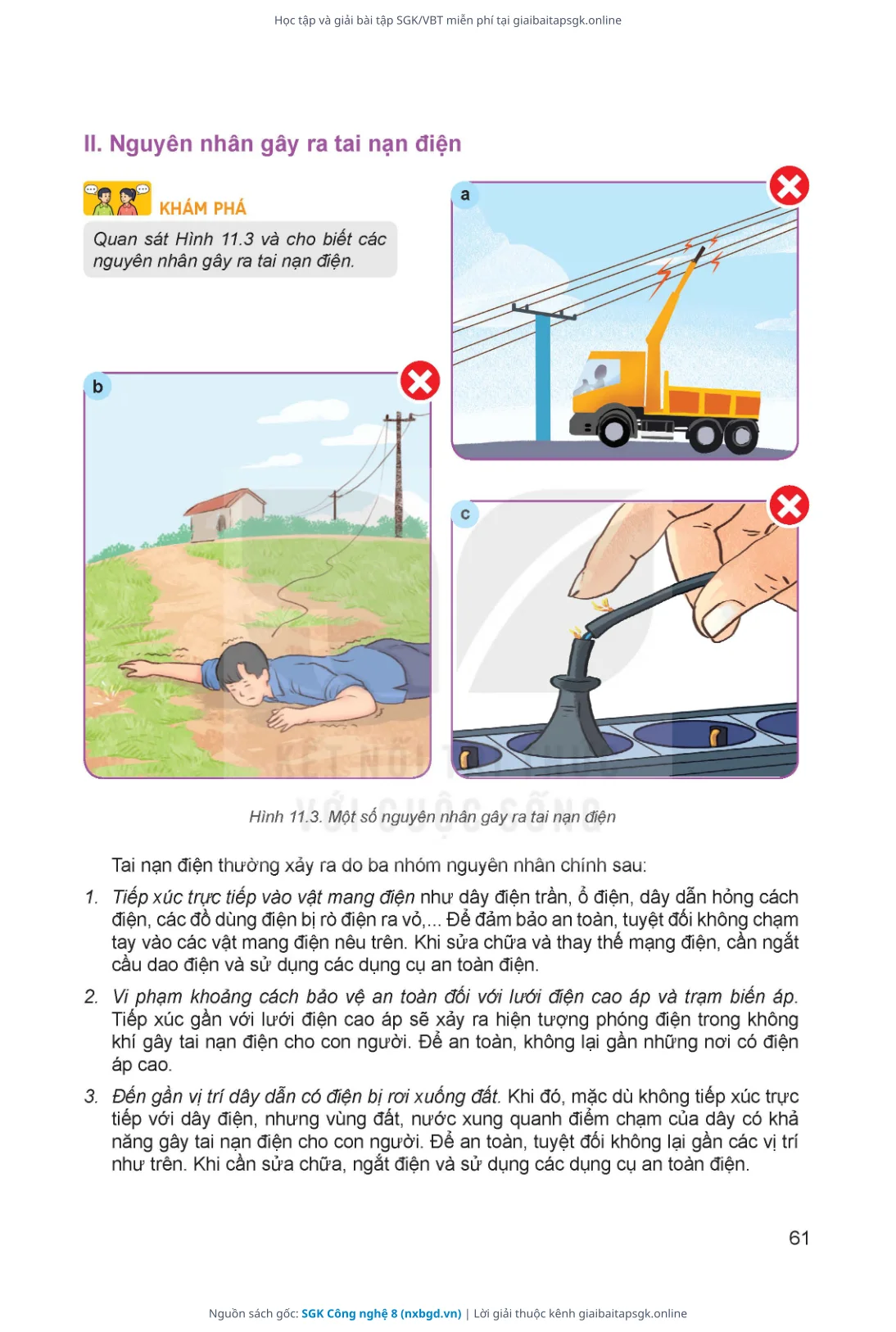 Trang 62 sách giáo khoa SGK Công nghệ 8 thu nhỏ