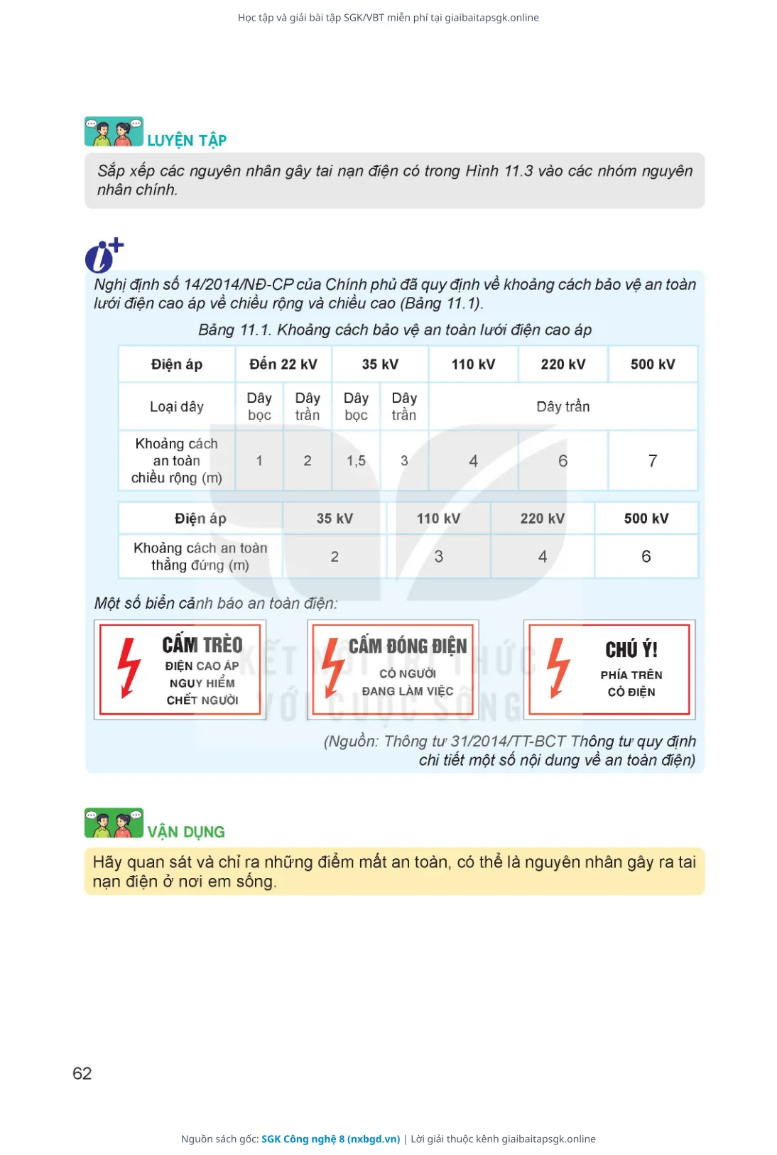 Trang 63 sách giáo khoa SGK Công nghệ 8 thu nhỏ