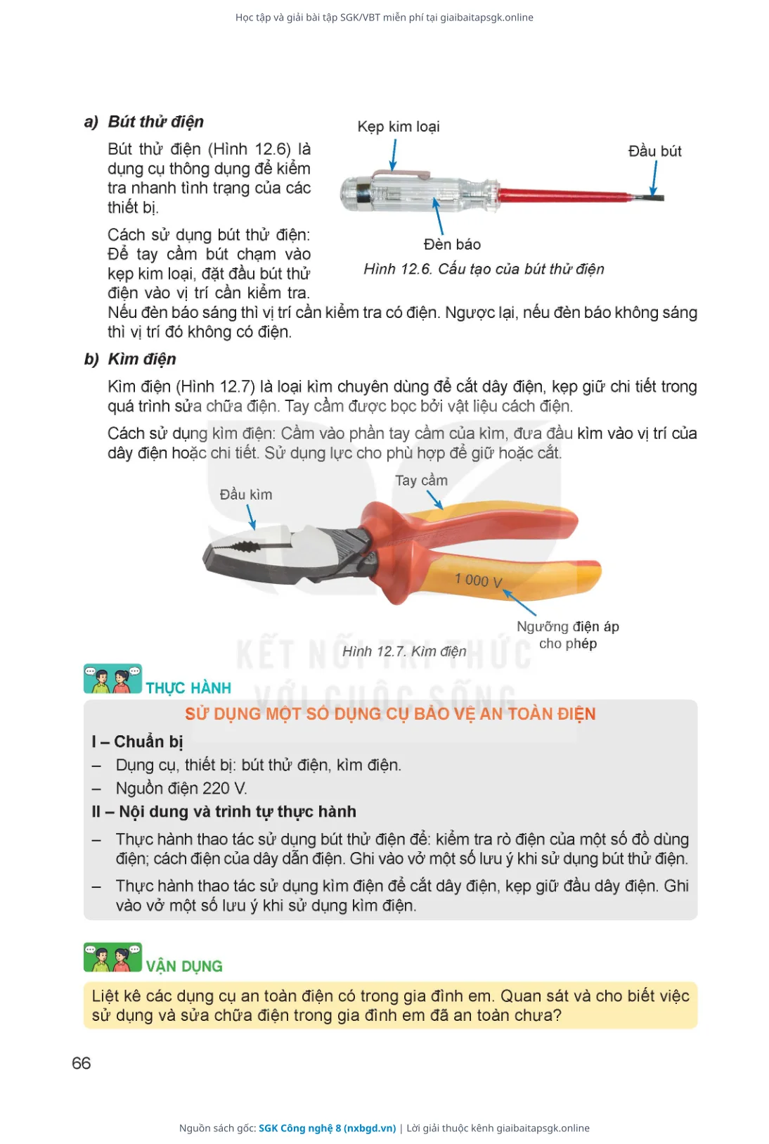 Trang 67 sách giáo khoa SGK Công nghệ 8 thu nhỏ