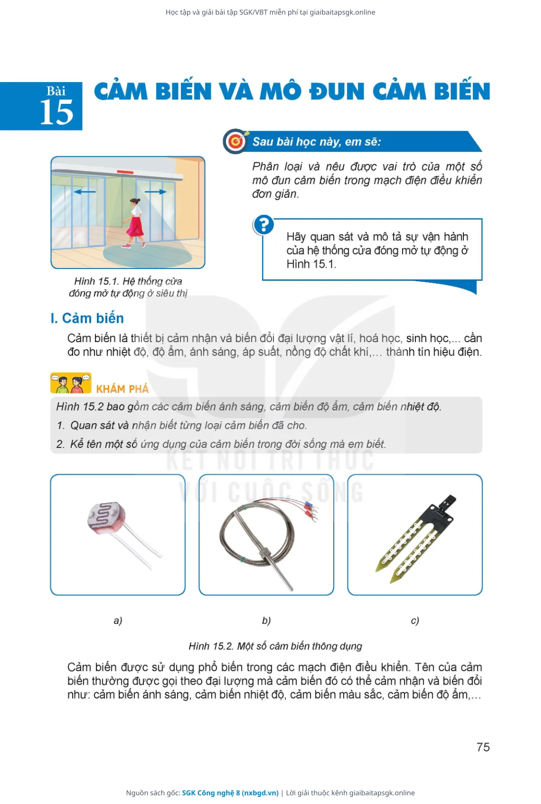 Trang 76 sách giáo khoa SGK Công nghệ 8 thu nhỏ
