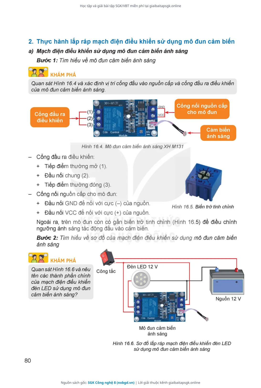 Trang 81 sách giáo khoa SGK Công nghệ 8 thu nhỏ