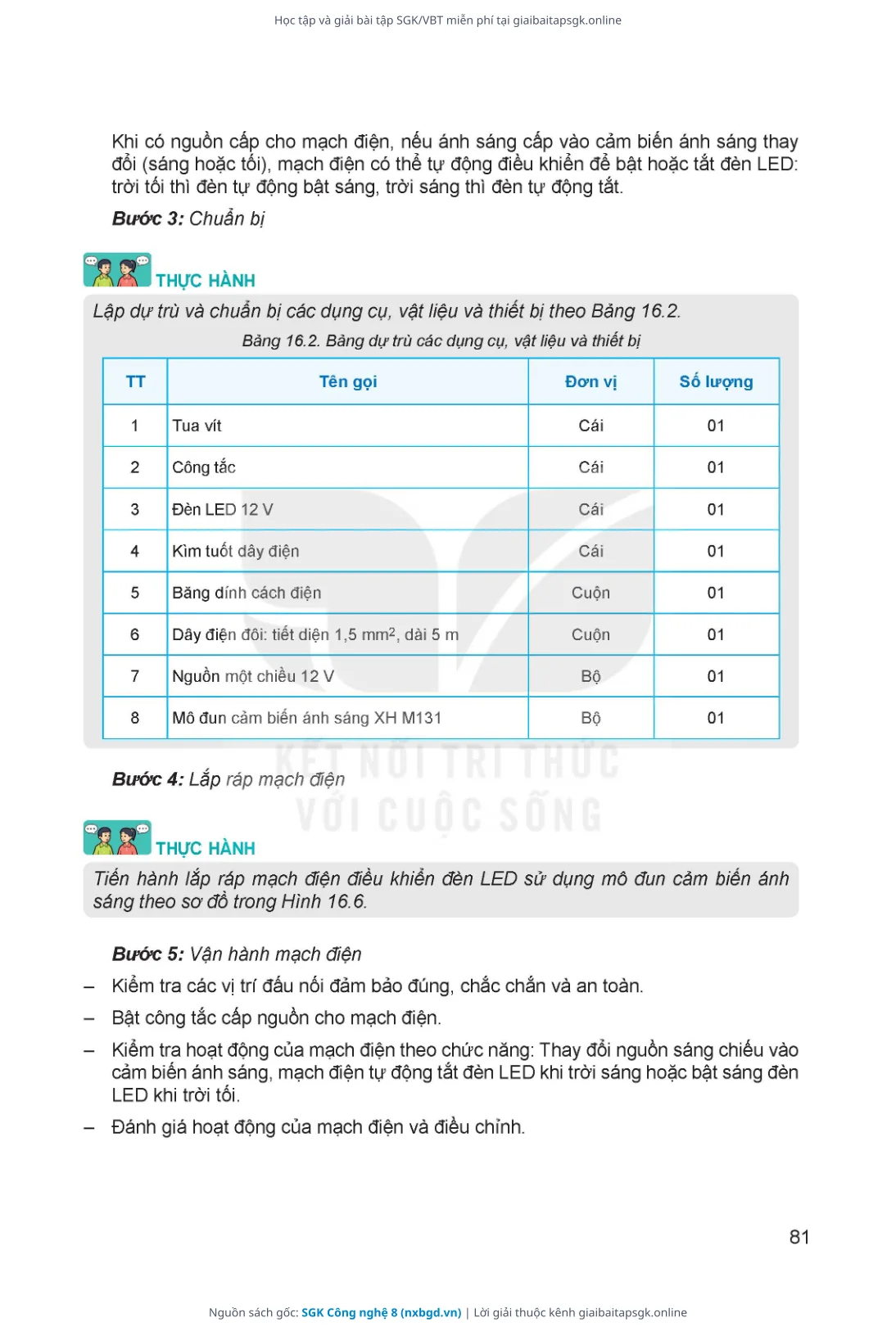Trang 82 sách giáo khoa SGK Công nghệ 8 thu nhỏ
