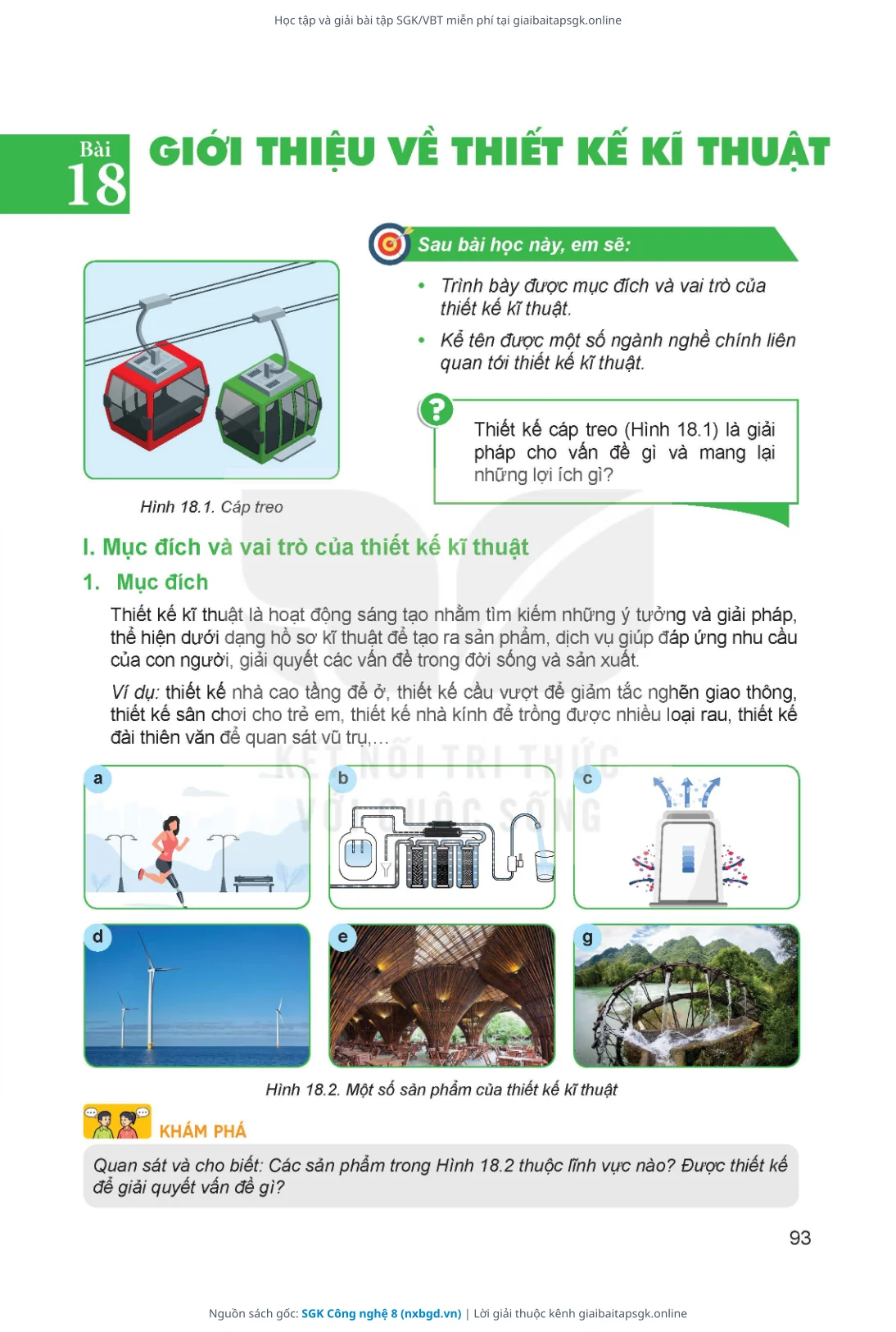 Trang 94 sách giáo khoa SGK Công nghệ 8 thu nhỏ