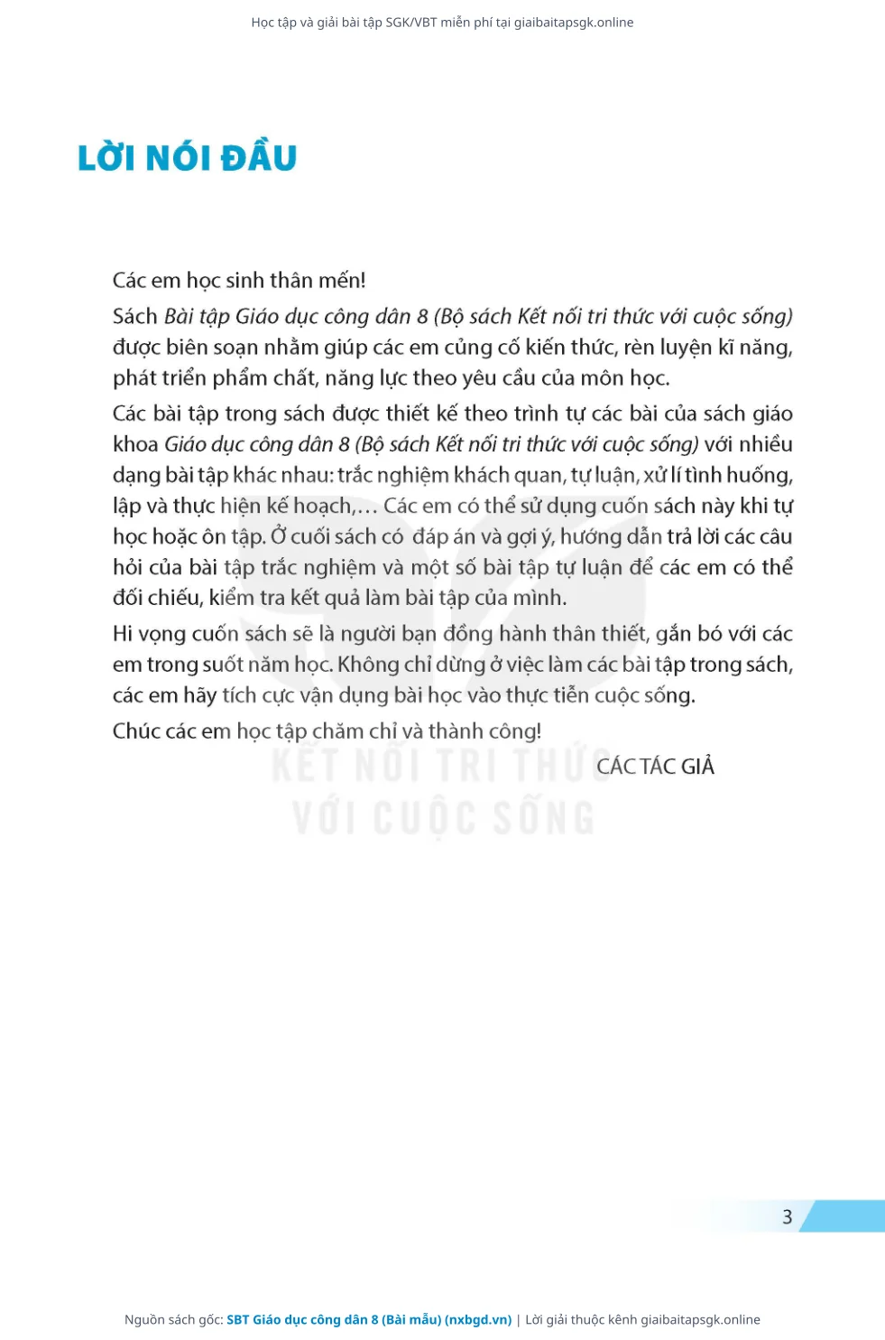 Trang 4 sách giáo khoa SBT Giáo dục công dân 8 (Bài mẫu) thu nhỏ