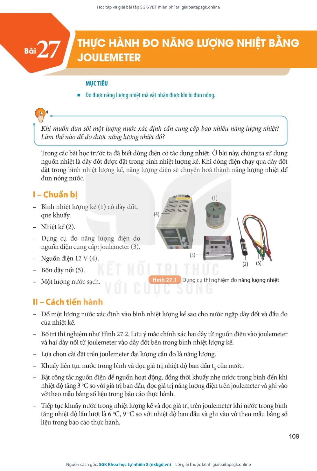 Trang 110 sách giáo khoa SGK Khoa học tự nhiên 8 thu nhỏ