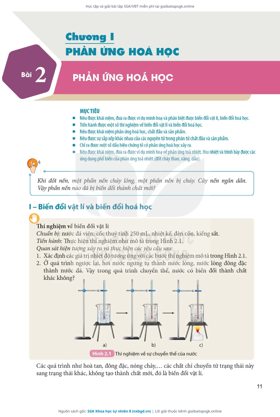 Trang 12 sách giáo khoa SGK Khoa học tự nhiên 8 thu nhỏ