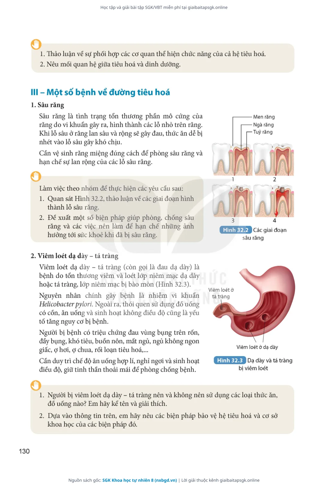 Trang 131 sách giáo khoa SGK Khoa học tự nhiên 8 thu nhỏ