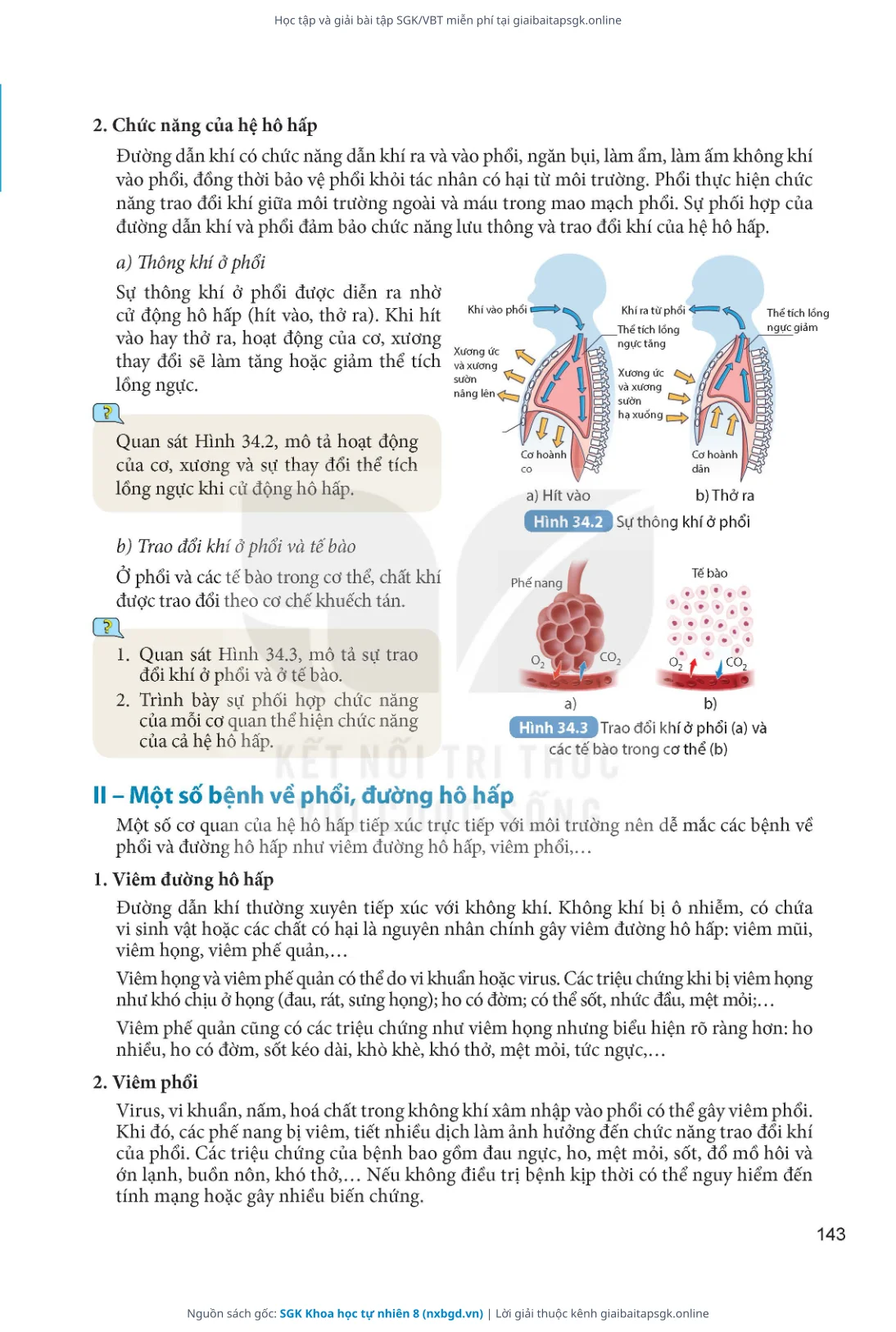 Trang 144 sách giáo khoa SGK Khoa học tự nhiên 8 thu nhỏ