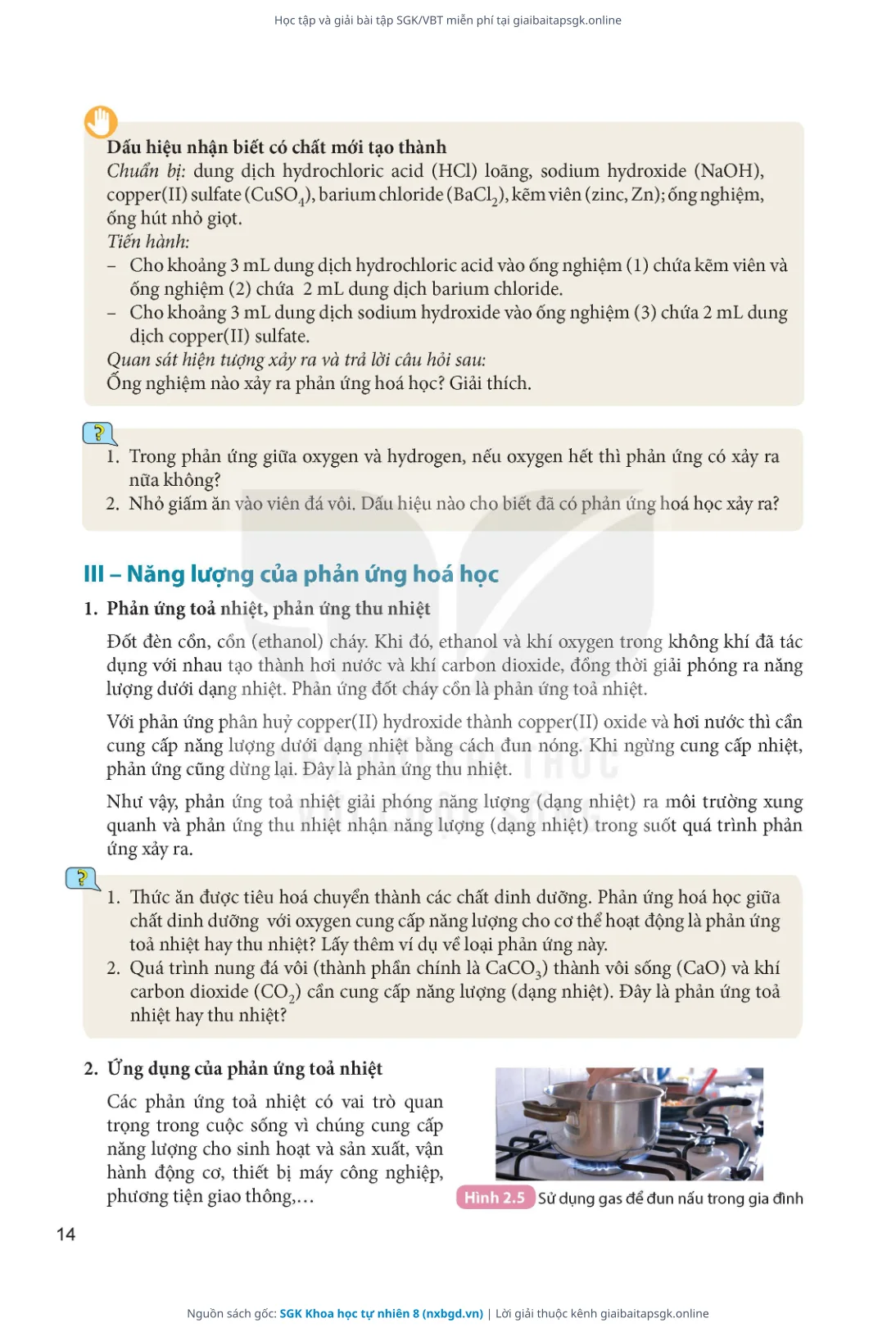 Trang 15 sách giáo khoa SGK Khoa học tự nhiên 8 thu nhỏ