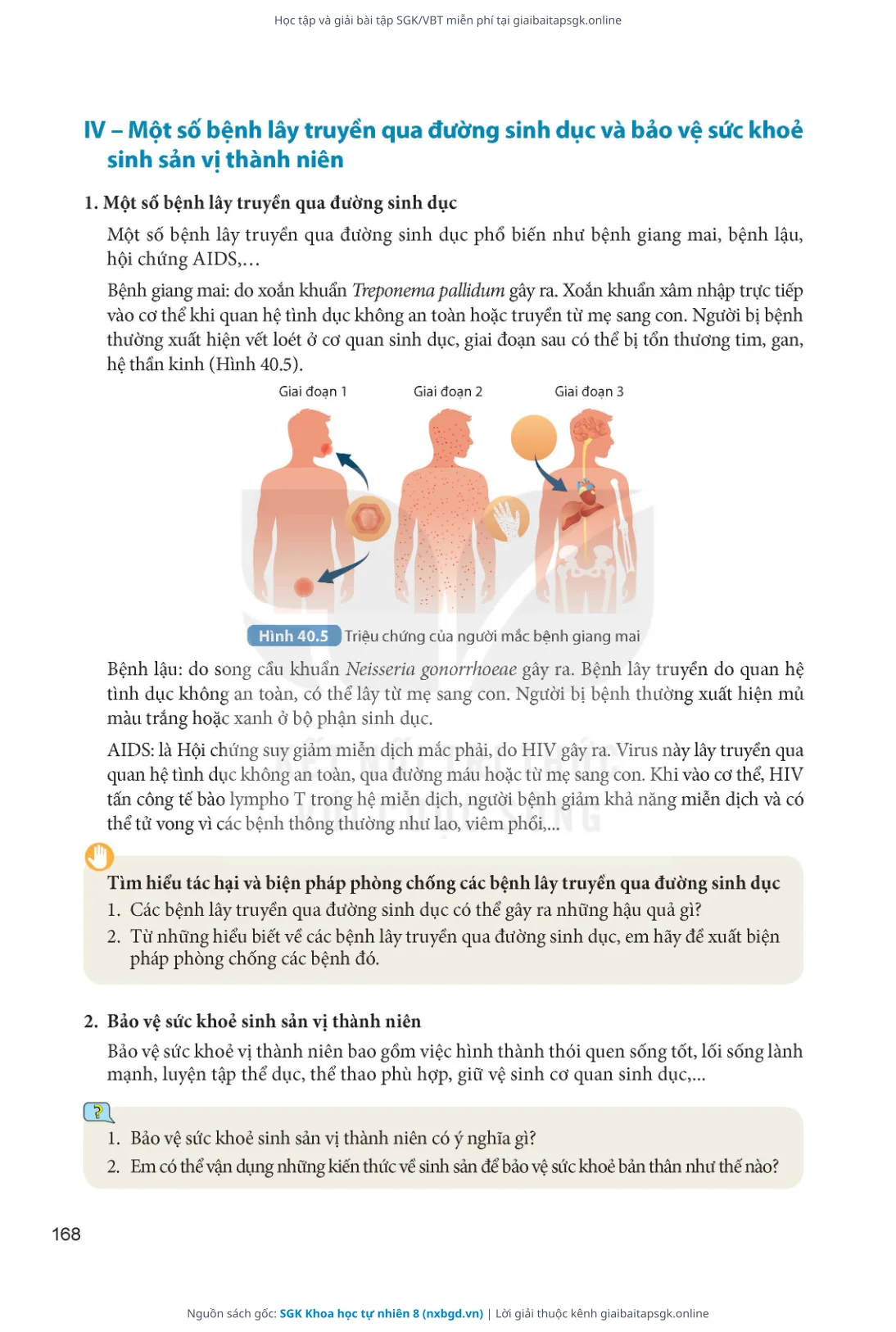 Trang 169 sách giáo khoa SGK Khoa học tự nhiên 8 thu nhỏ