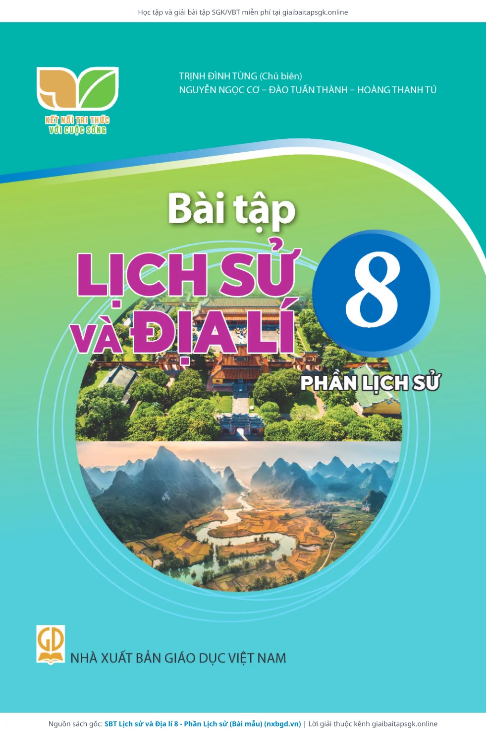 Bìa môn Lịch sử và Địa lý
