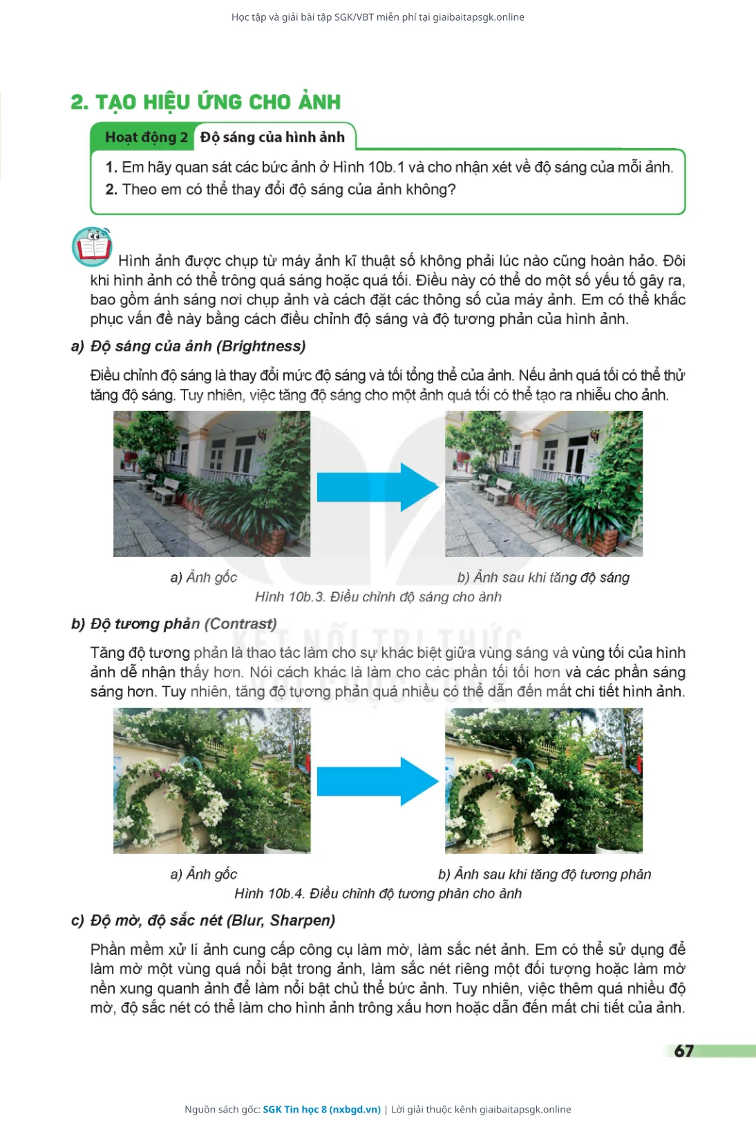 Trang 68 sách giáo khoa SGK Tin học 8 thu nhỏ