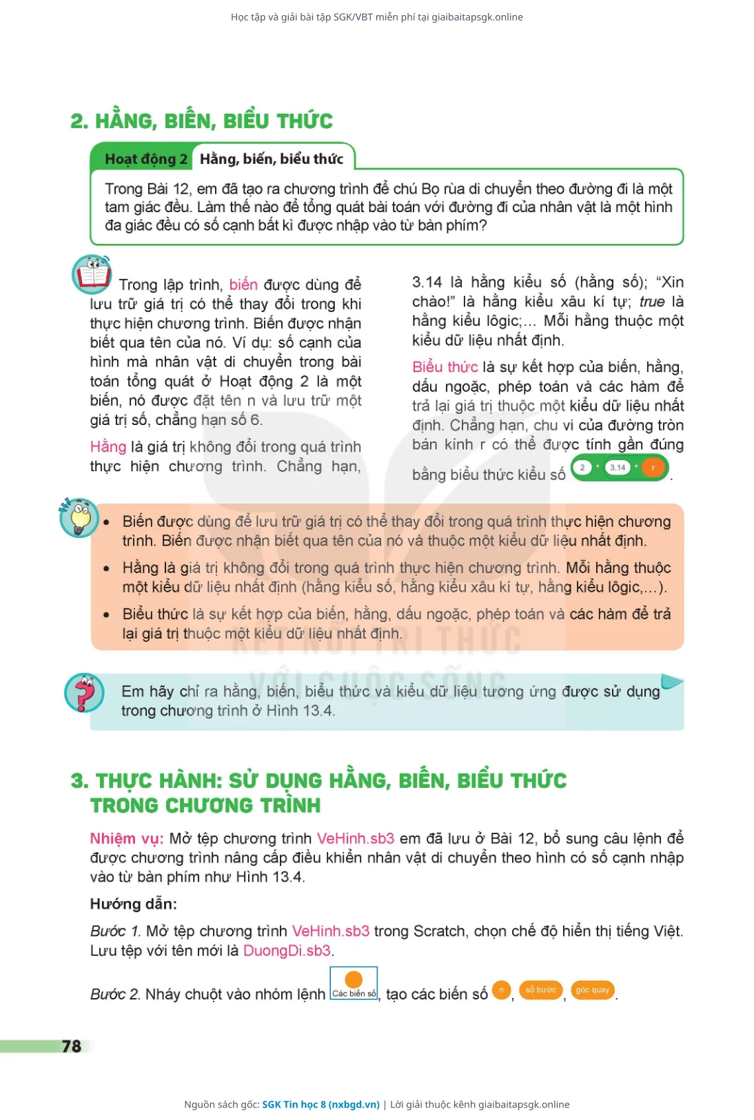 Trang 79 sách giáo khoa SGK Tin học 8 thu nhỏ