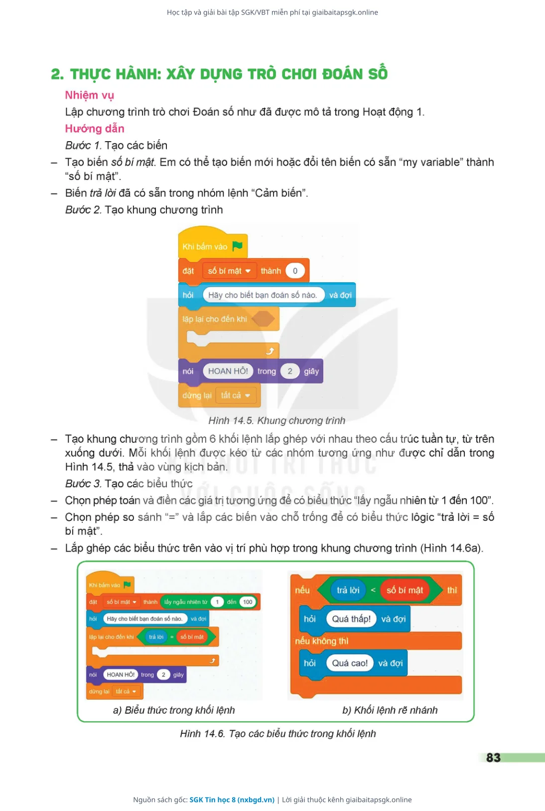 Trang 84 sách giáo khoa SGK Tin học 8 thu nhỏ