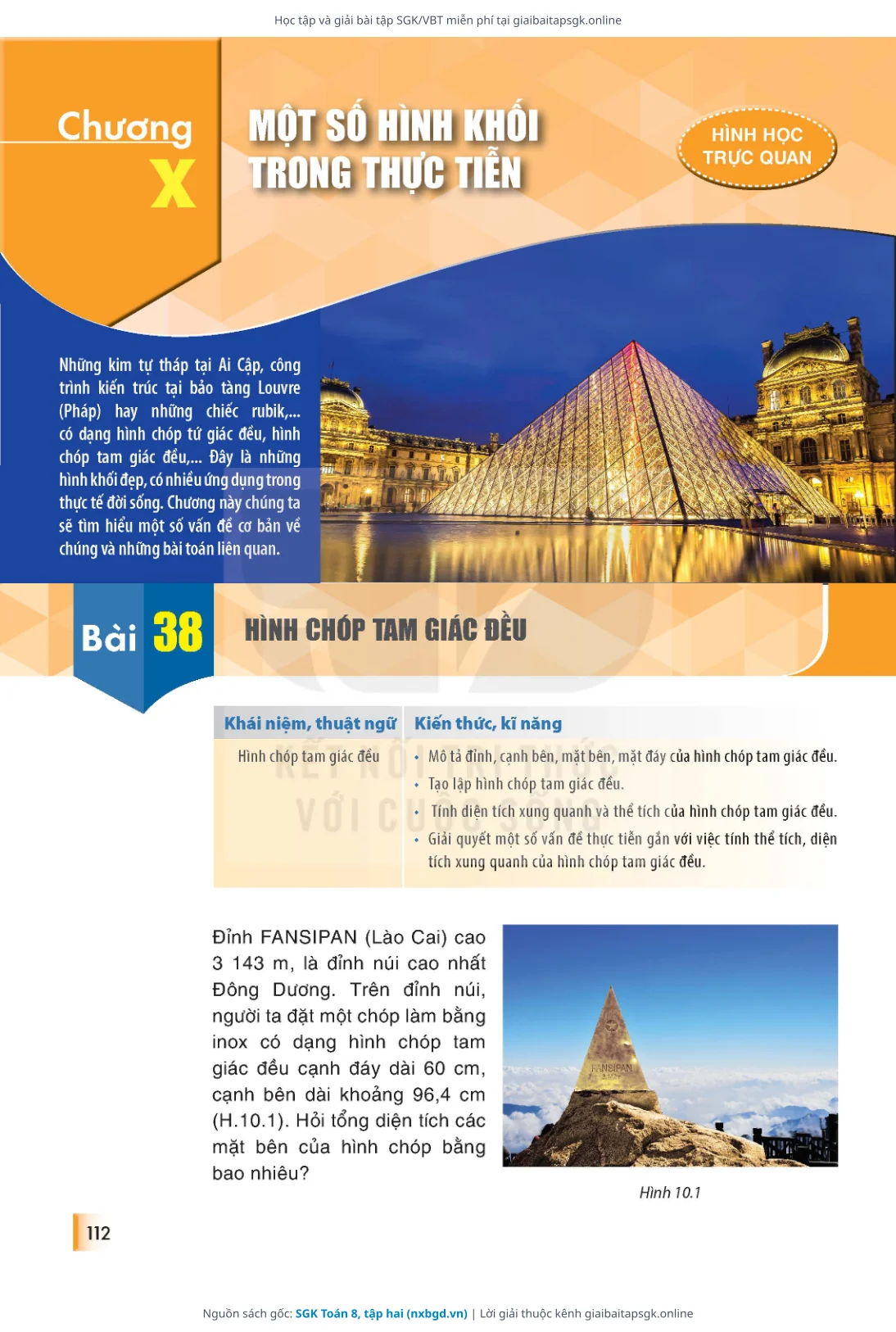 Trang 113 sách giáo khoa SGK Toán 8, tập hai thu nhỏ