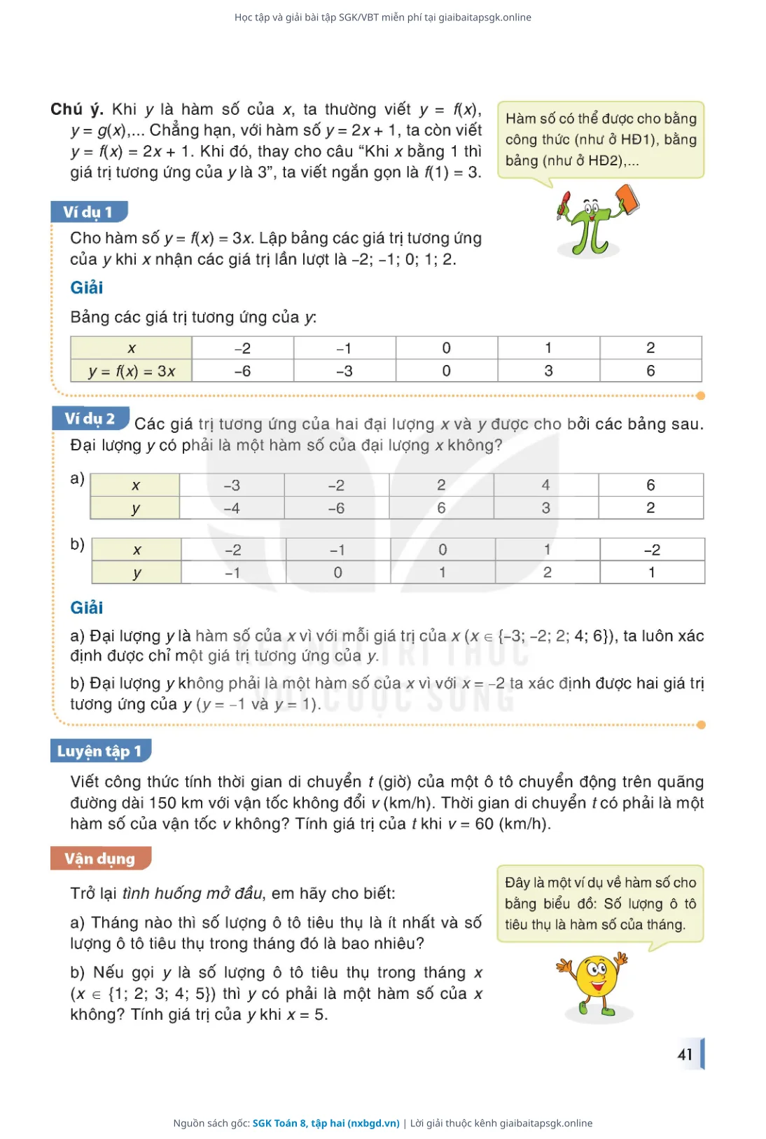 Trang 42 sách giáo khoa SGK Toán 8, tập hai thu nhỏ