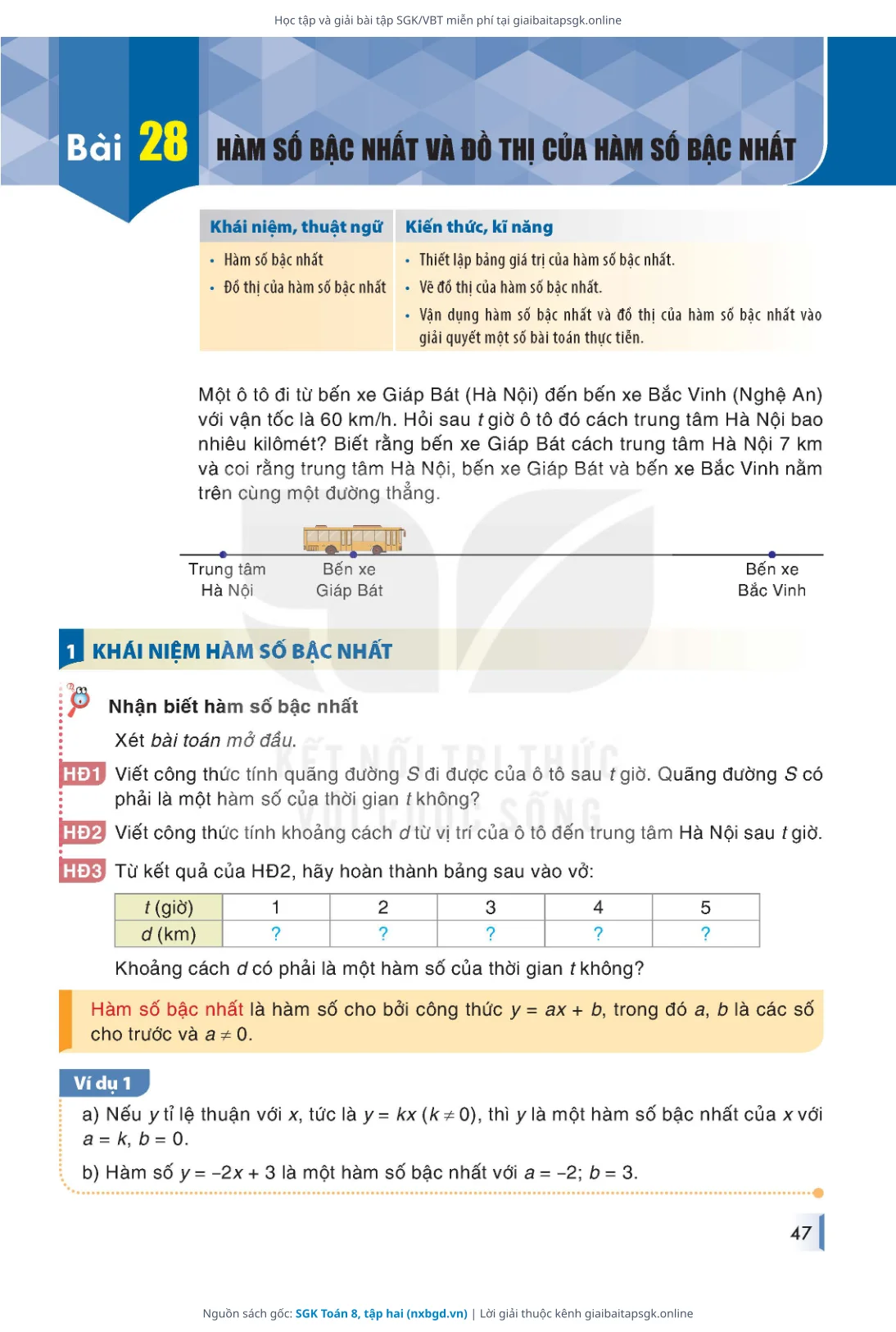 Trang 48 sách giáo khoa SGK Toán 8, tập hai thu nhỏ