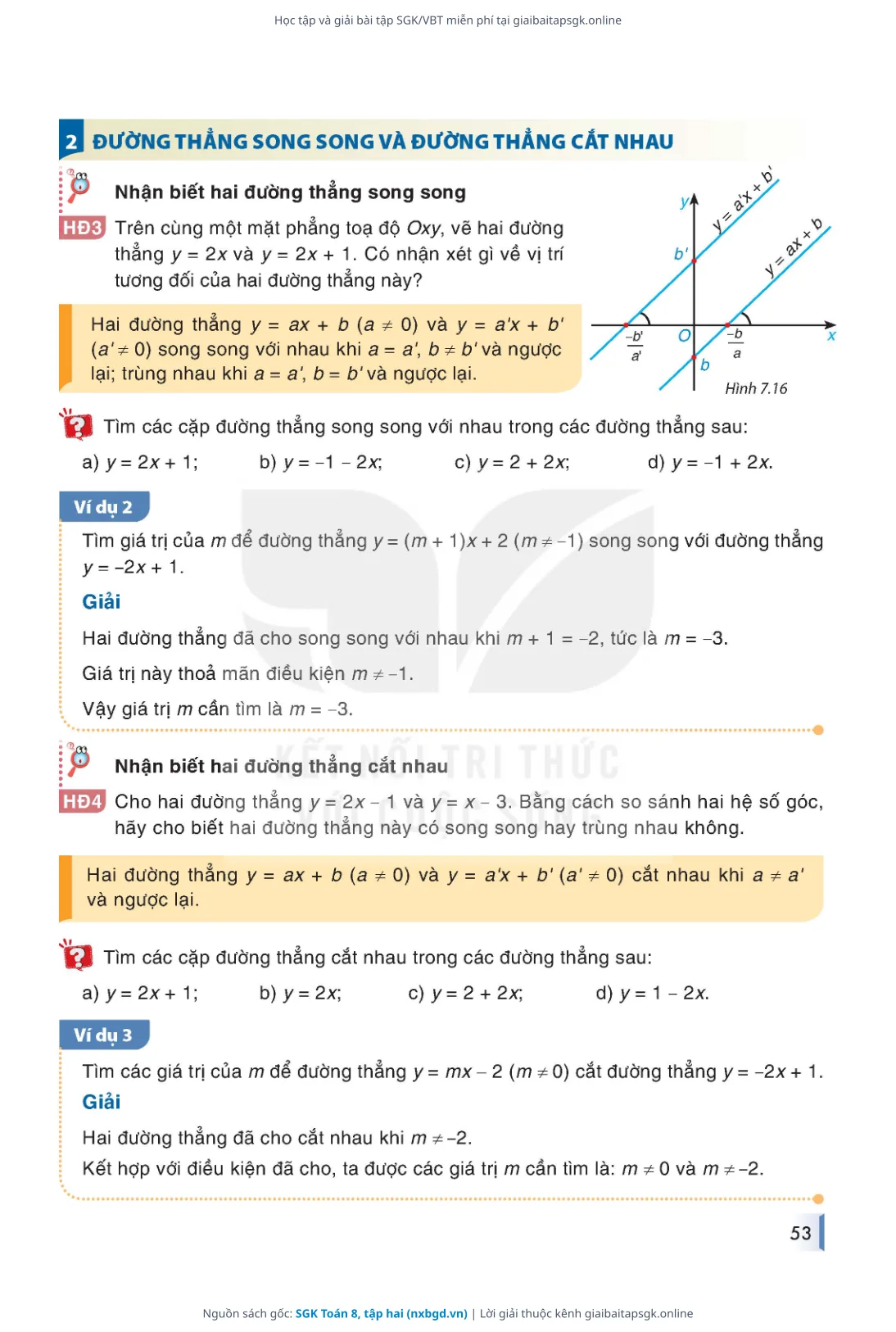 Trang 54 sách giáo khoa SGK Toán 8, tập hai thu nhỏ