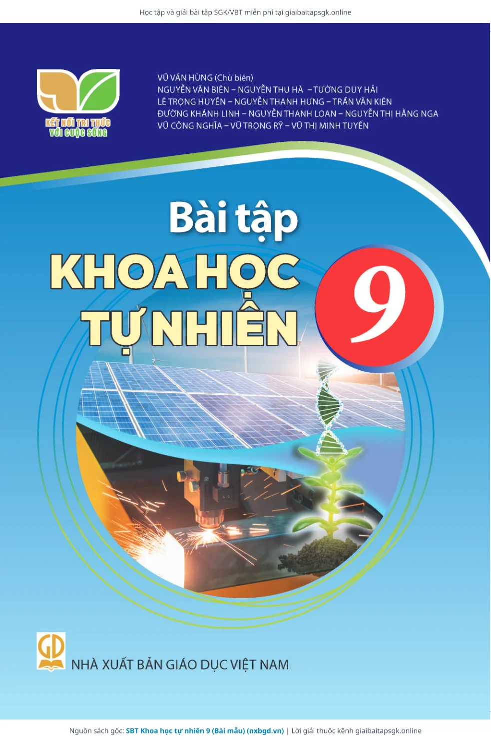 Bìa môn Khoa học tự nhiên