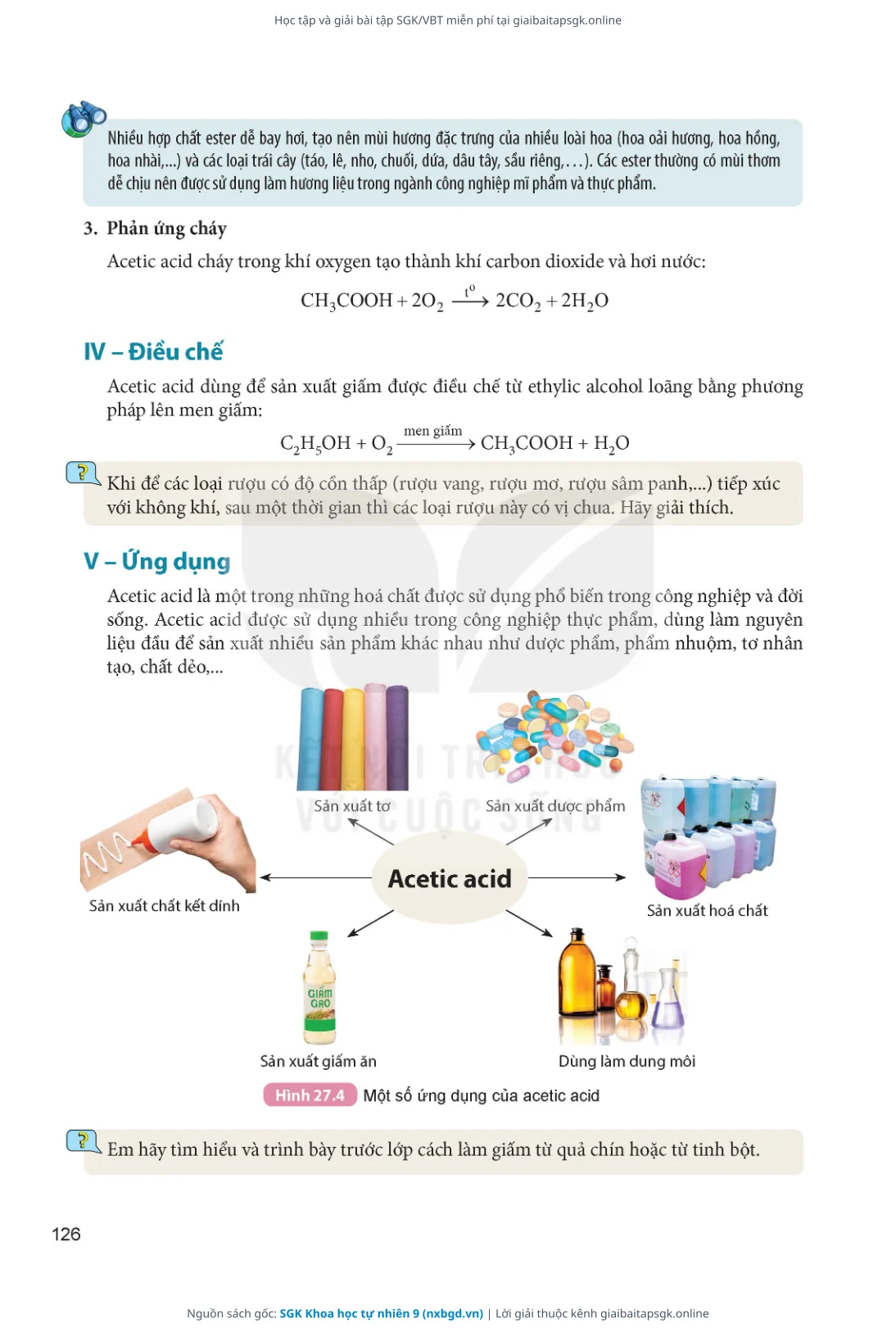 Trang 127 sách giáo khoa SGK Khoa học tự nhiên 9 thu nhỏ