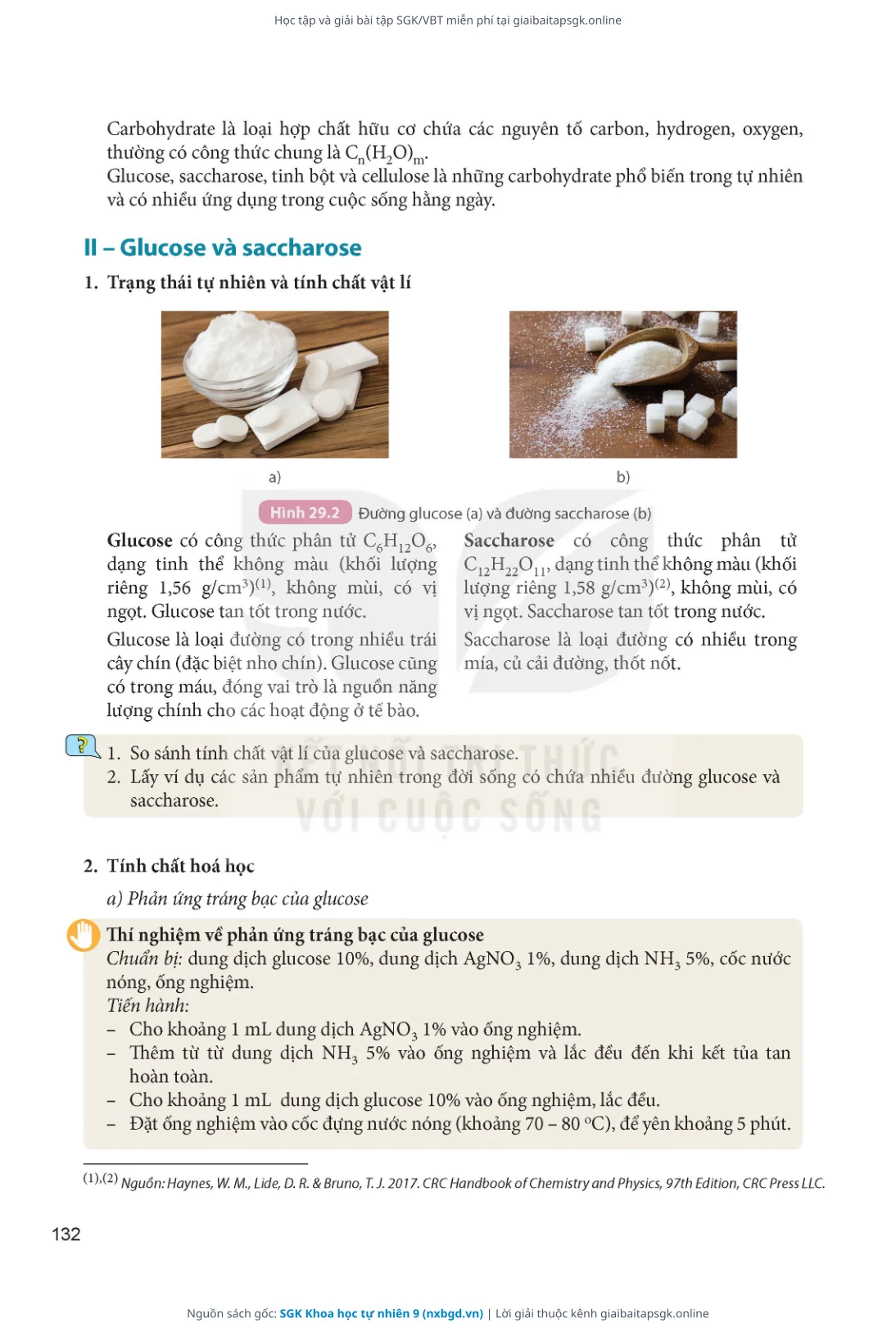Trang 133 sách giáo khoa SGK Khoa học tự nhiên 9 thu nhỏ
