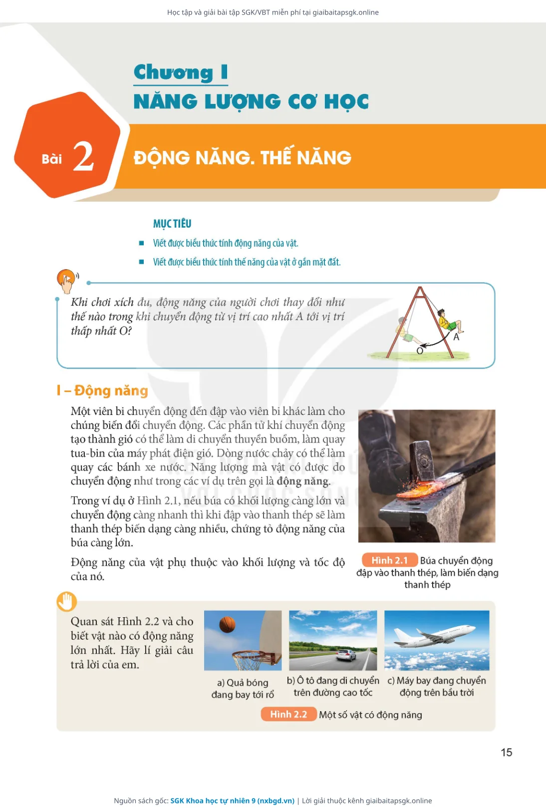 Trang 16 sách giáo khoa SGK Khoa học tự nhiên 9 thu nhỏ